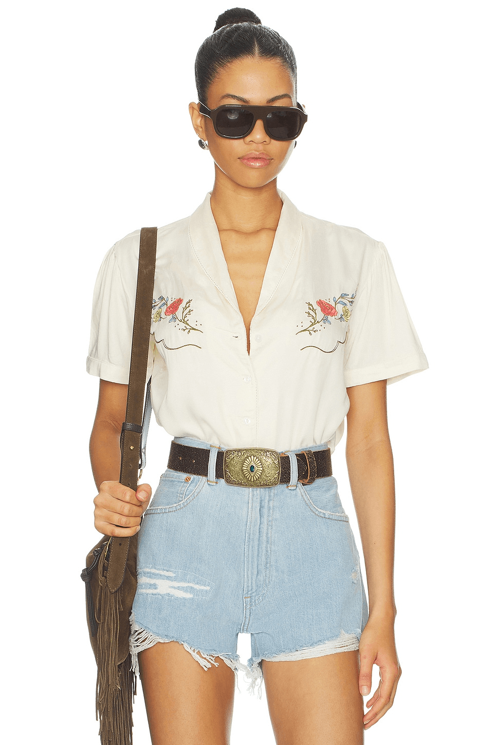 Prairie Rose Lace Blouse - Image 1