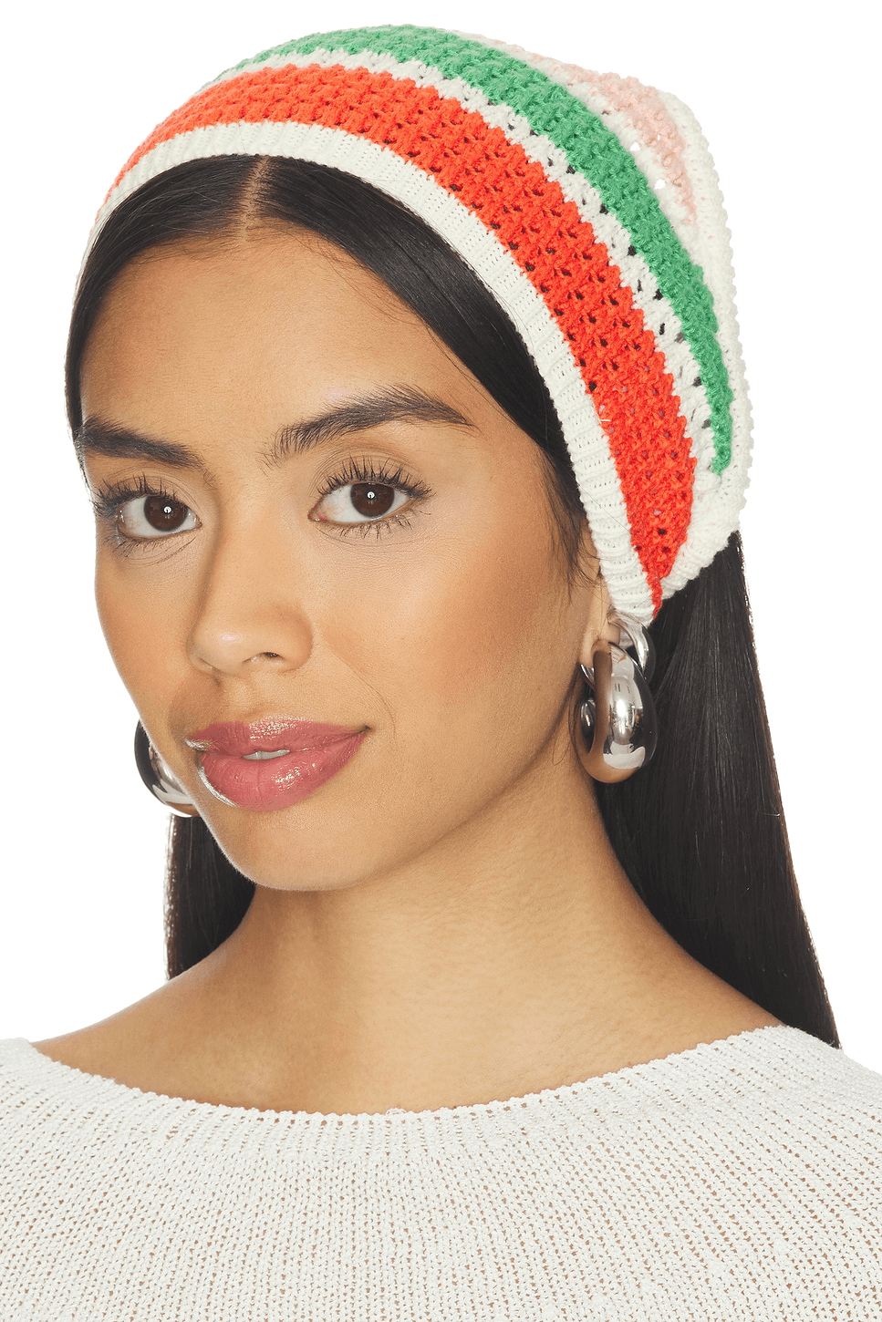 Perla Crochet Headscarf - Image 1