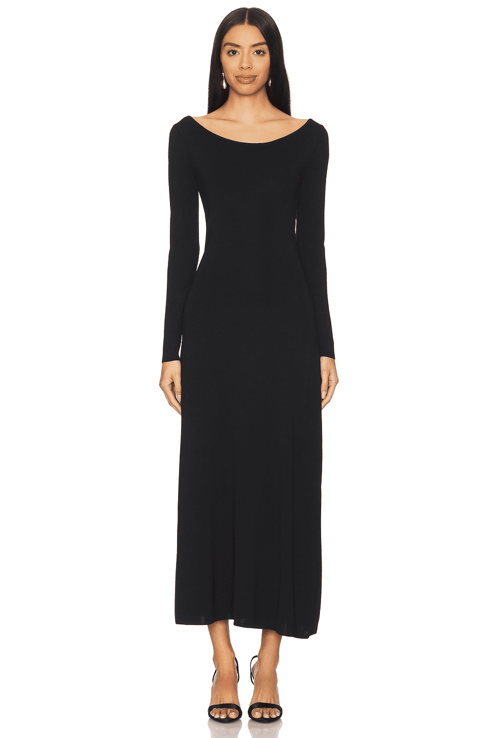 Off Shoulder Knitted Dress - Image 1