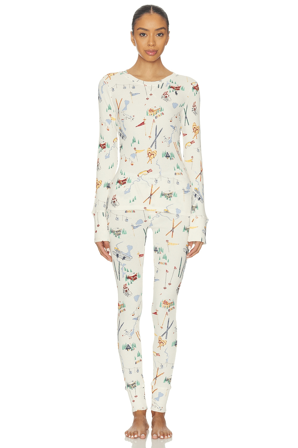 Henley Pajama Set - Image 1