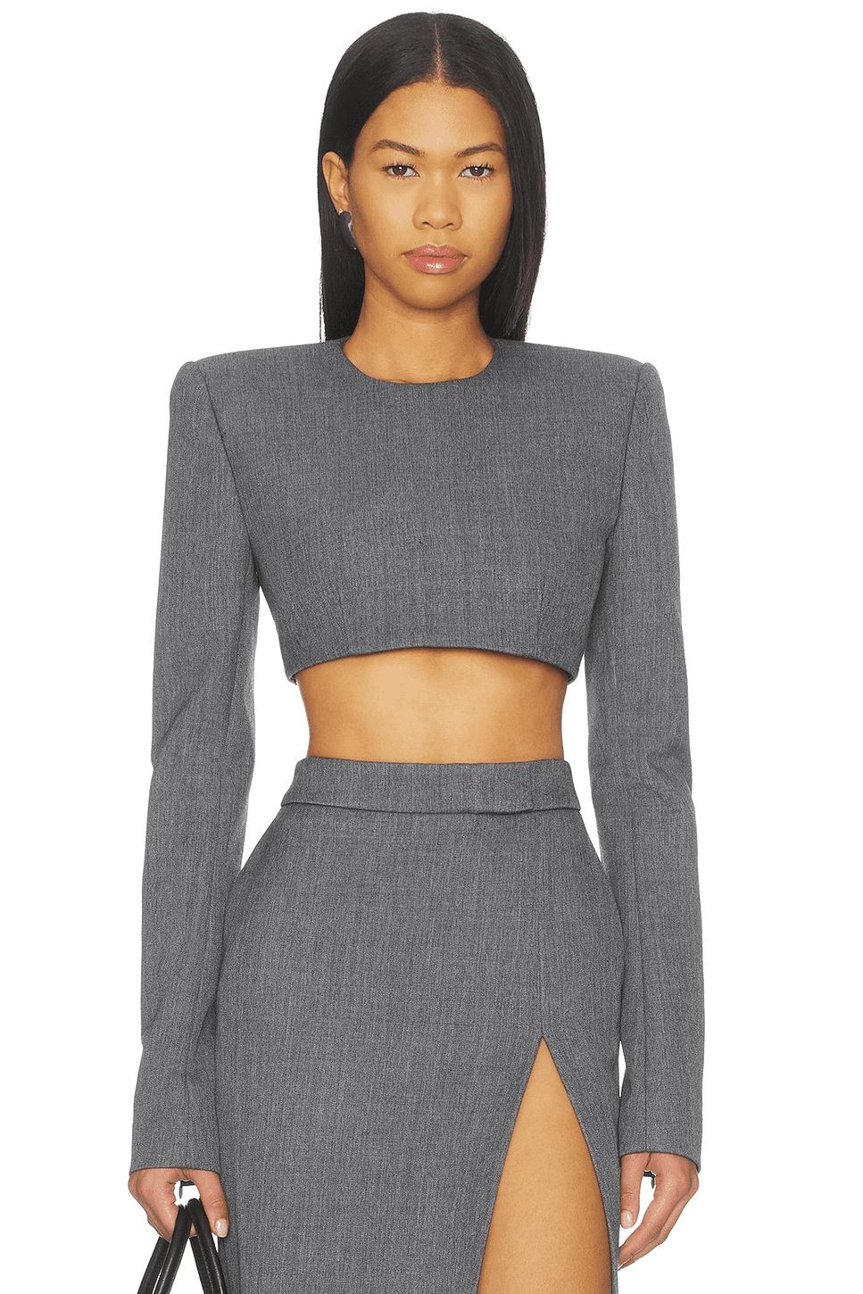 Long Sleeve Crop Top - Image 1
