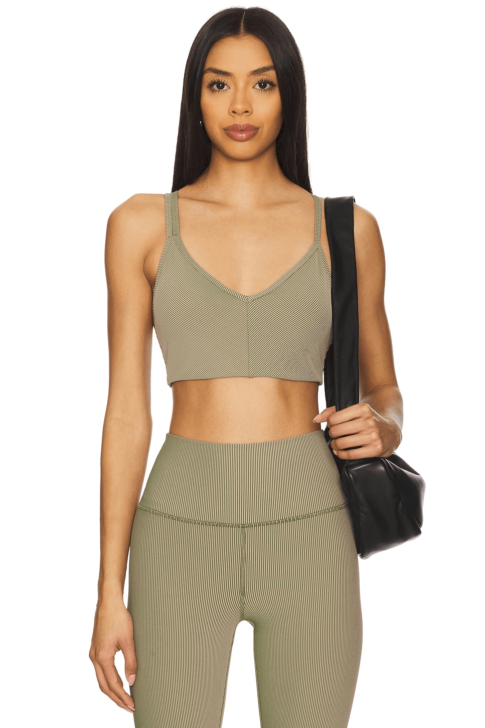 Mercury 2-Tone Longline Sports Bra - Image 1
