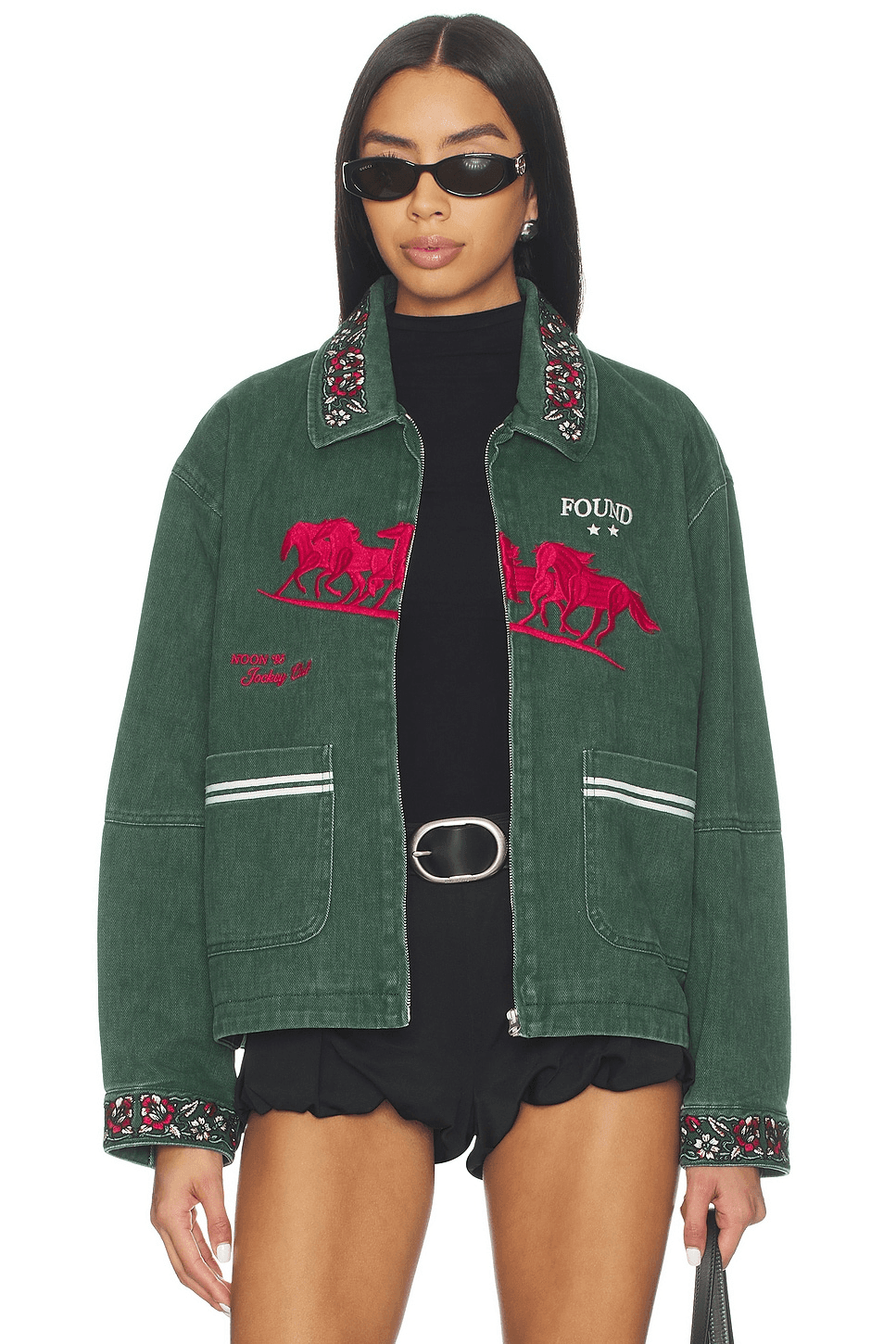 Jockey Club Embroidered Work Jacket - Image 1