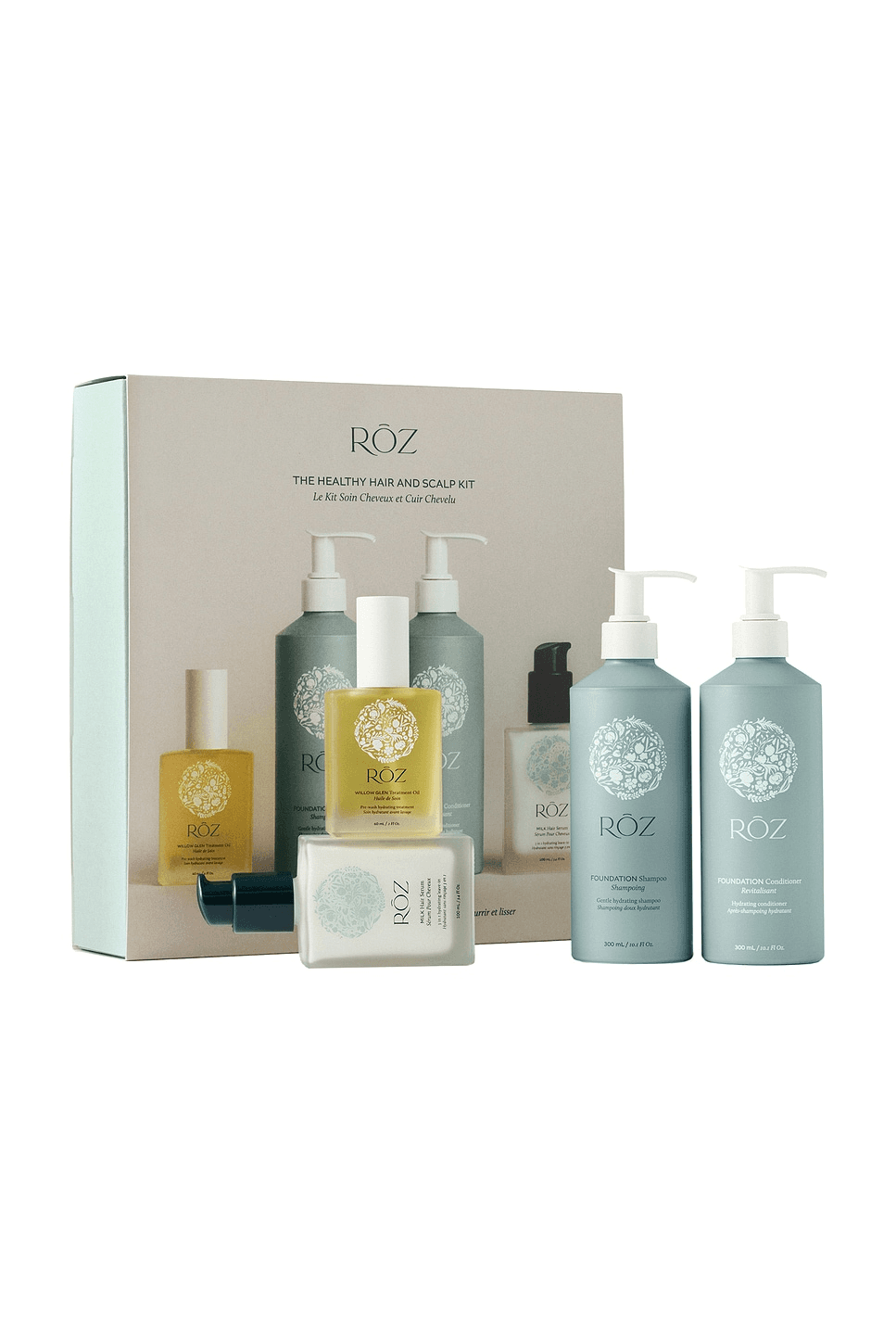 RŌZ Hair Healthy Hair And Scalp Kit - Image 1