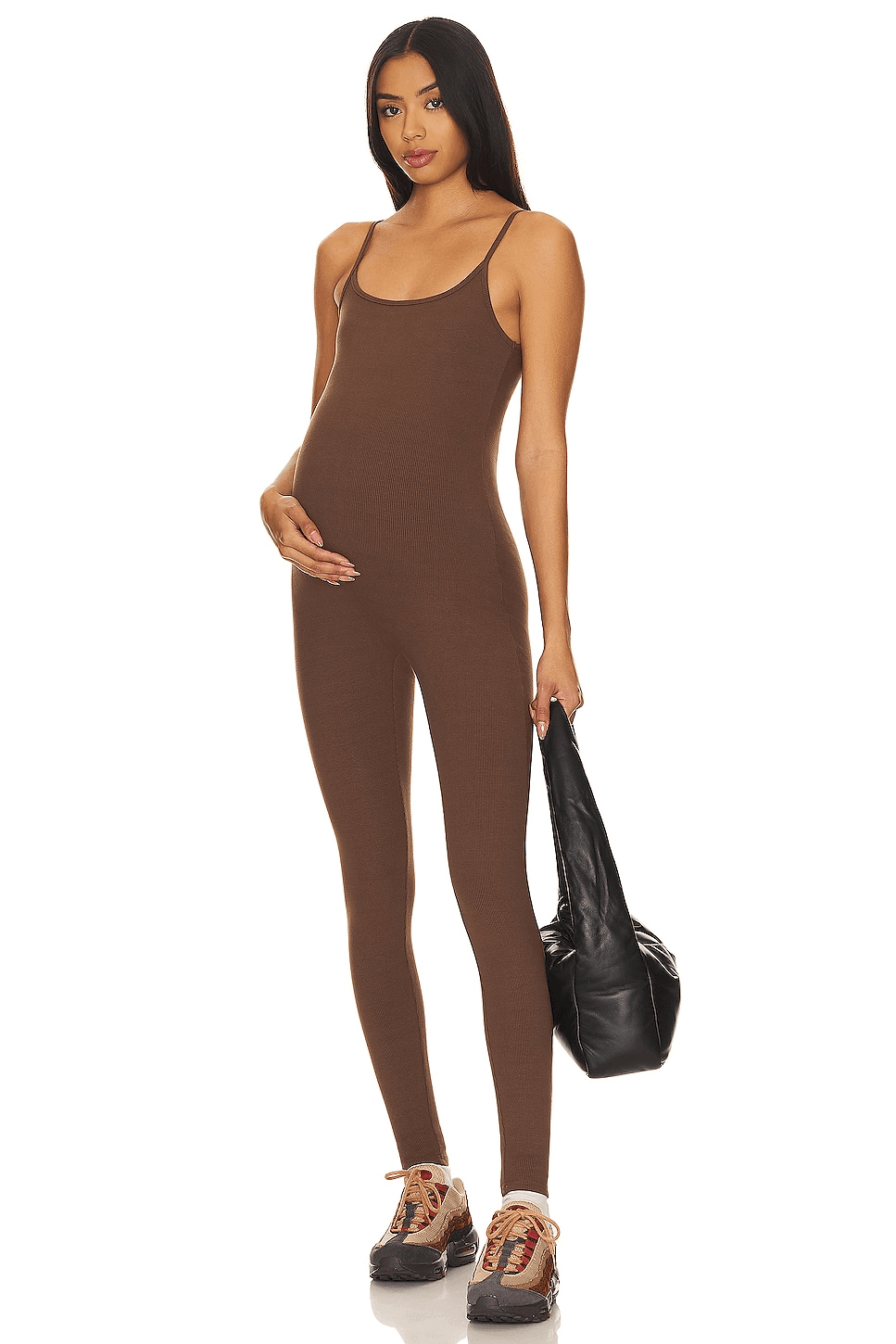 Rib Maternity Unitard - Image 1
