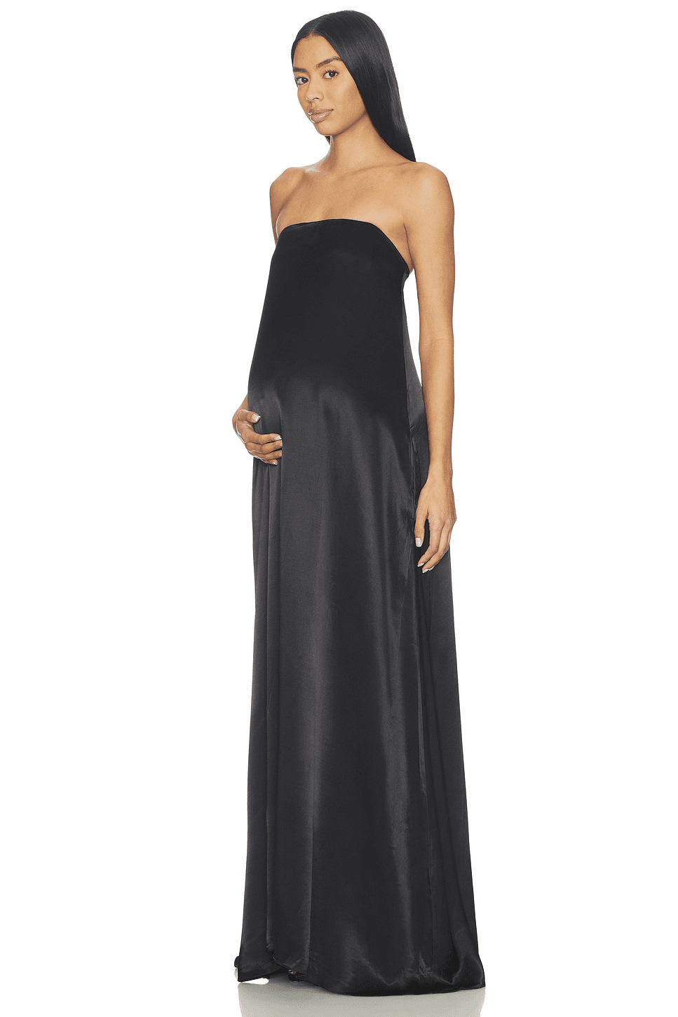 Brushed Satin Gown - Image 1