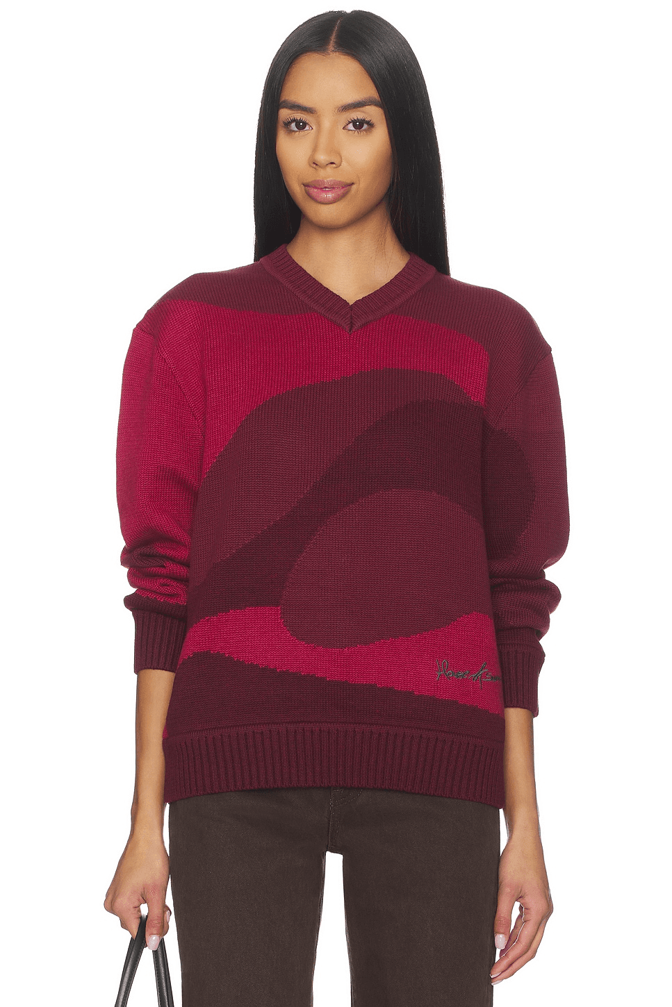House of The Red Landscape Sweater - Image 1