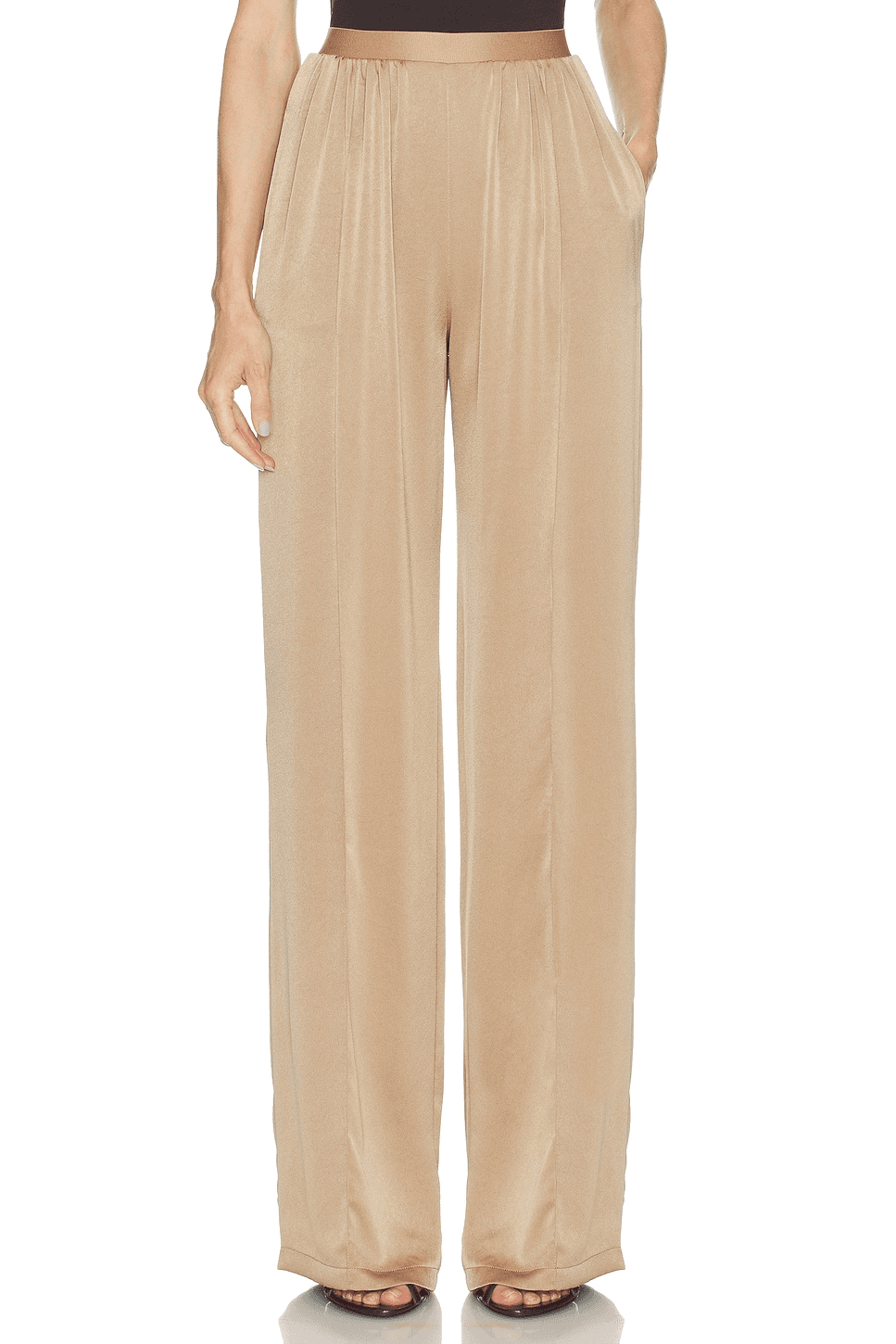 Elastic Wide Leg Pant - Image 1