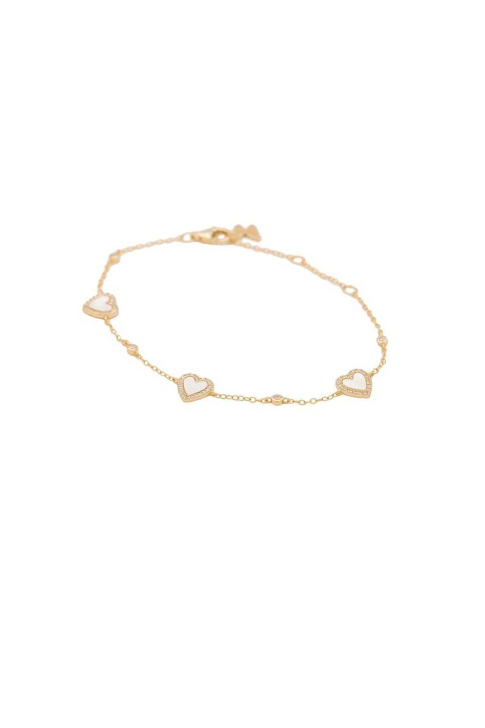 Eden Pave Heart Bracelet - Image 1