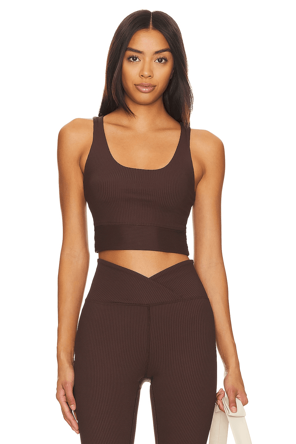 Ribbed Gym Bra - Image 1