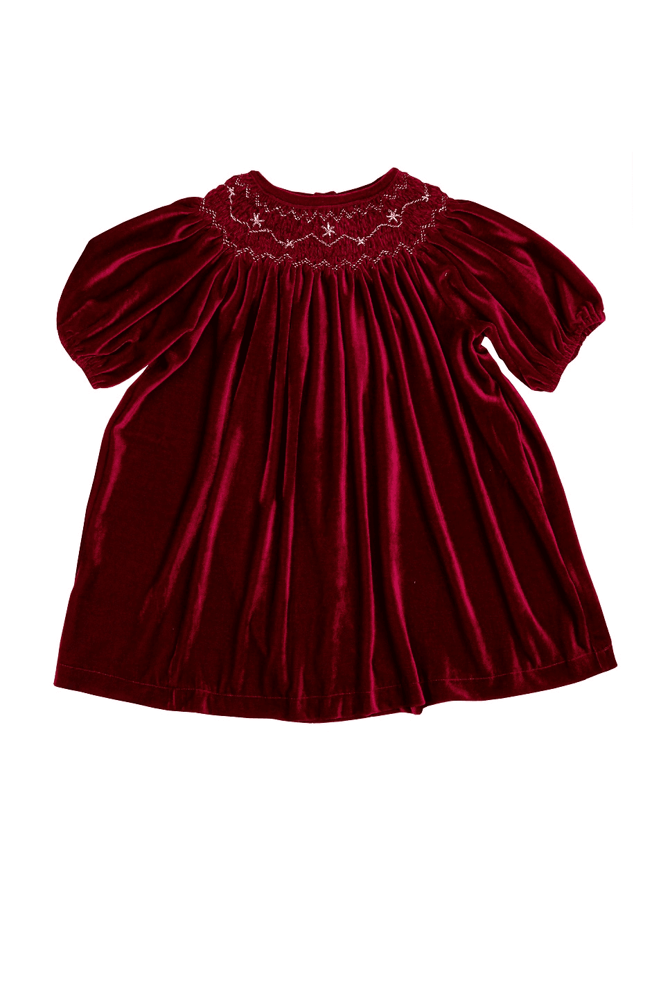 Velvet Smock Dress - Image 1