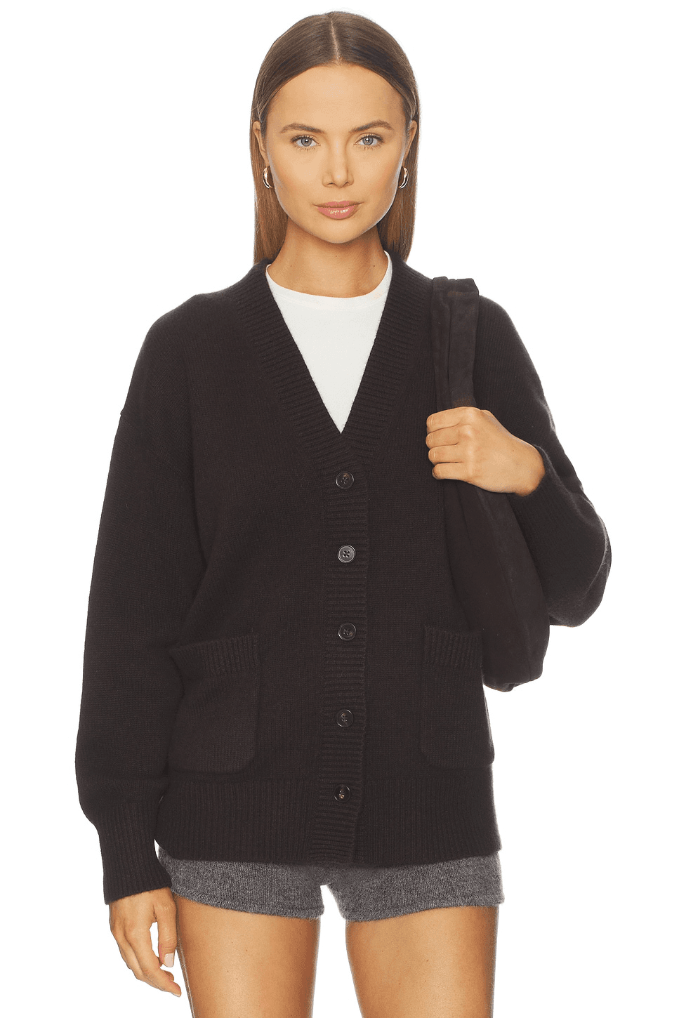 Cashmere Luxe Pocket Cardigan - Image 1