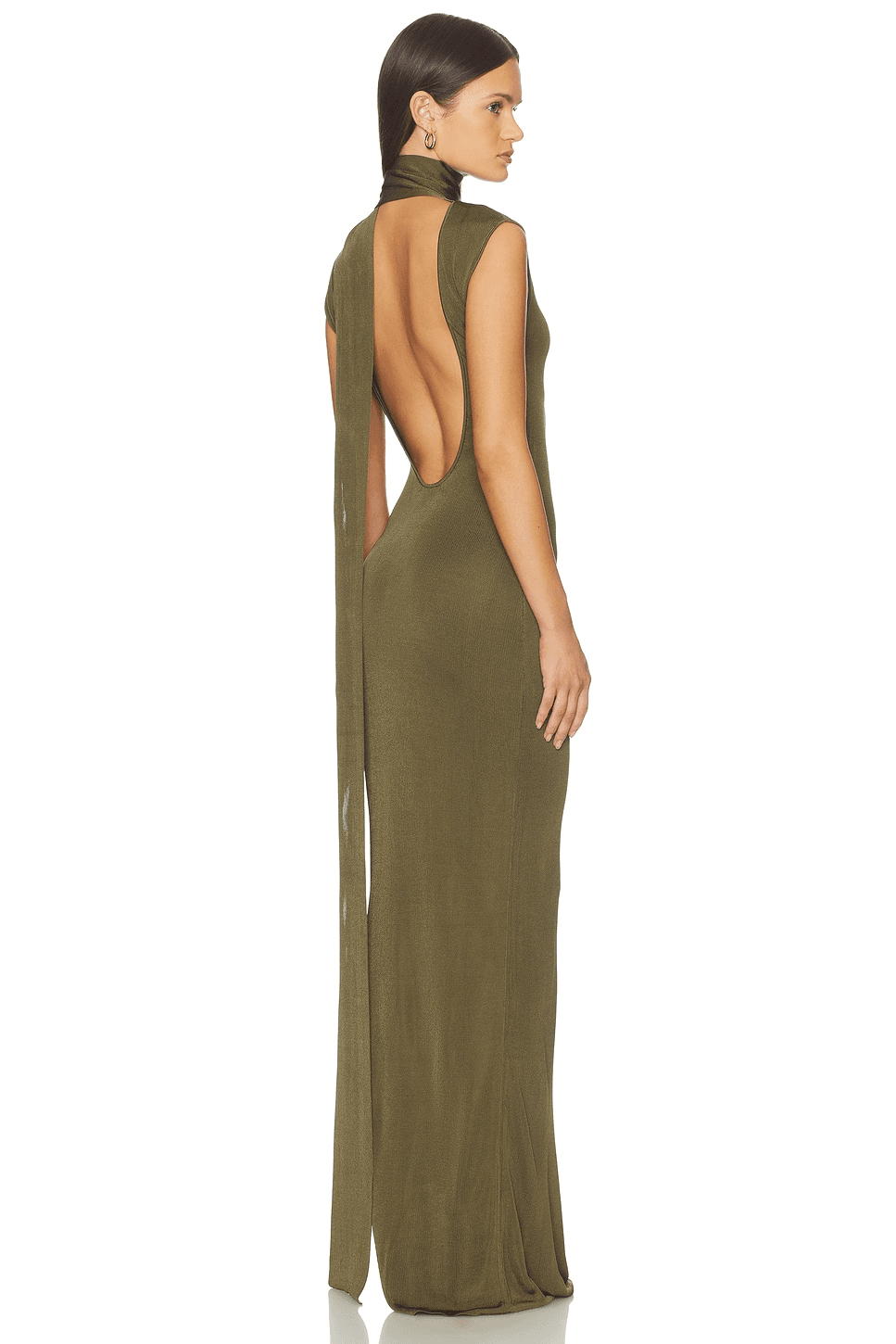 Dianne Scarf Wrap Gown - Image 1