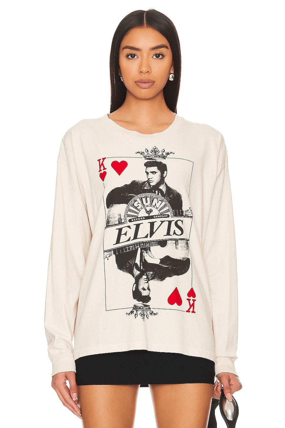 Sun Records x Elvis King Of Hearts Tee - Image 1