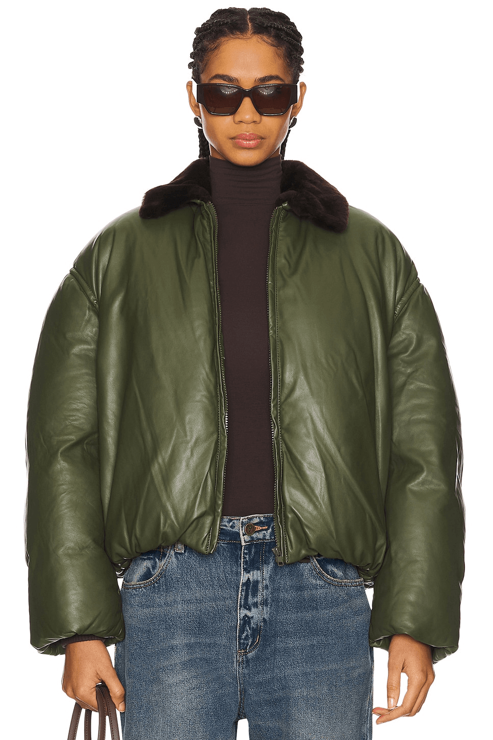Philly Leather Puffer - Image 1