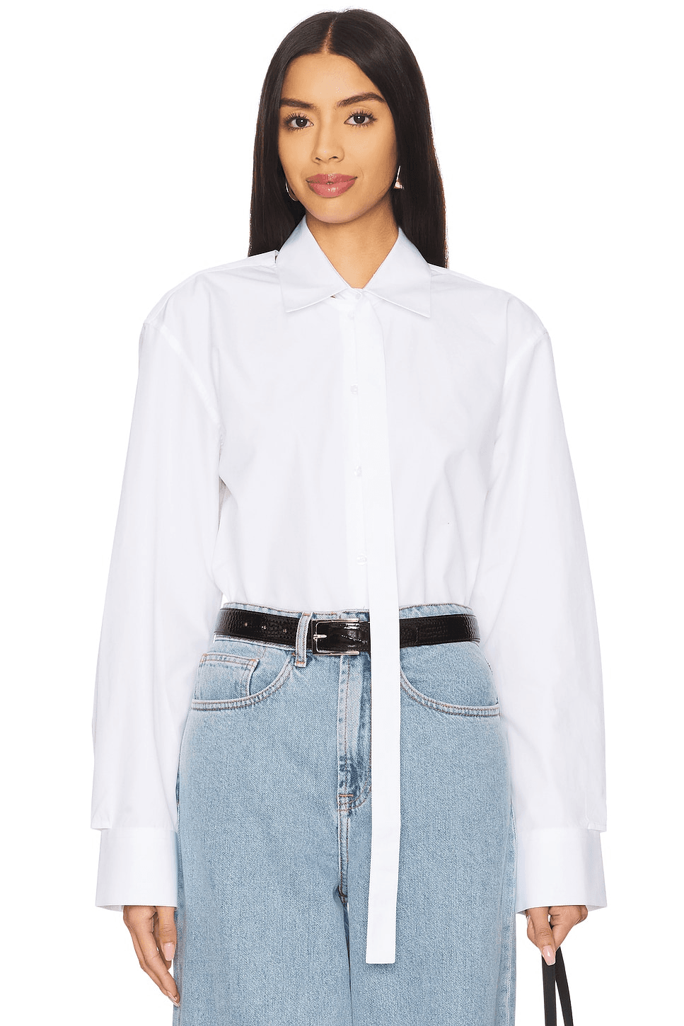 Deconstructed Cotton Shirt - Image 1