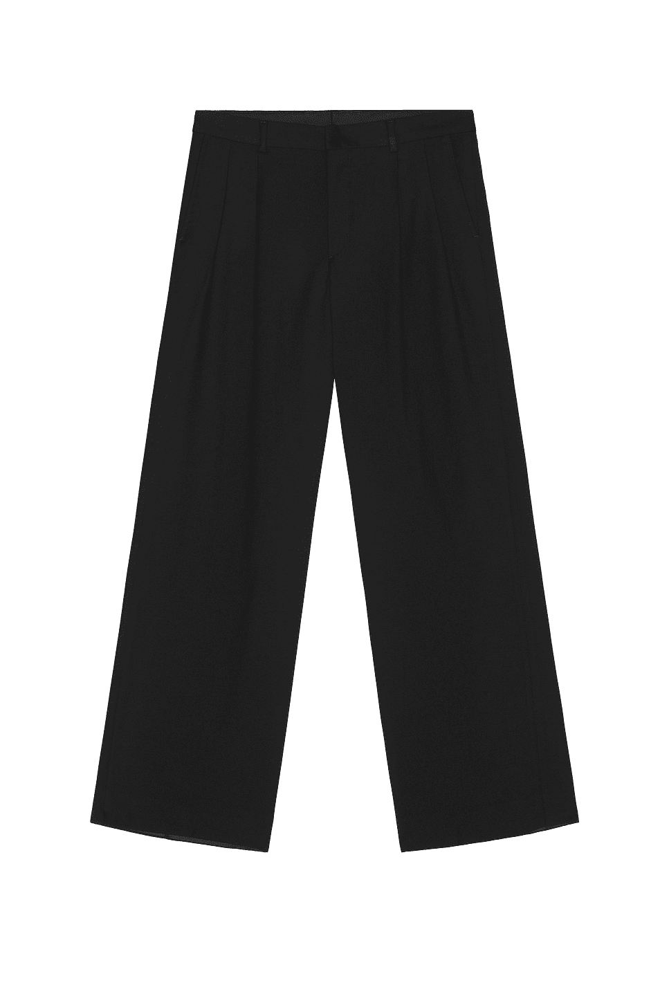 Wide Pleated Trouser - Image 1