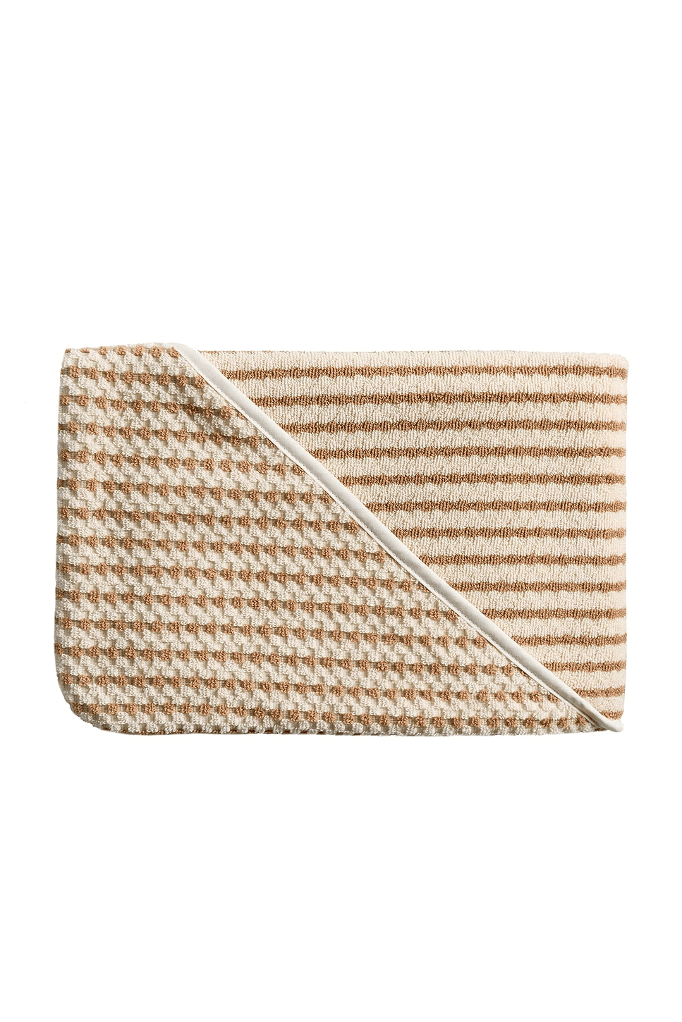 Organic Mini Mosaic Hooded Toddler Towel - Image 1