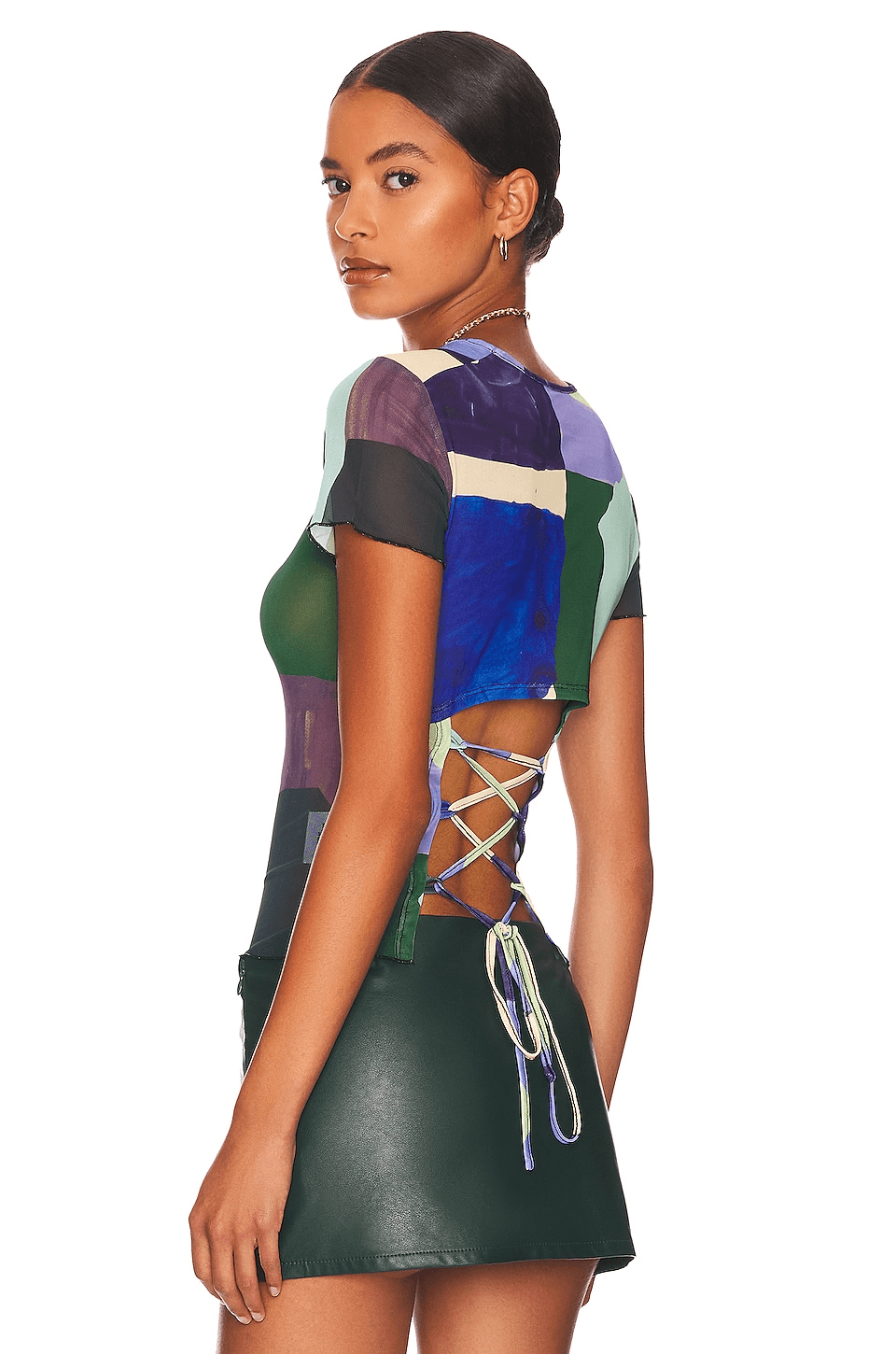 x Paloma Elsesser Lace Back Tee - Image 1