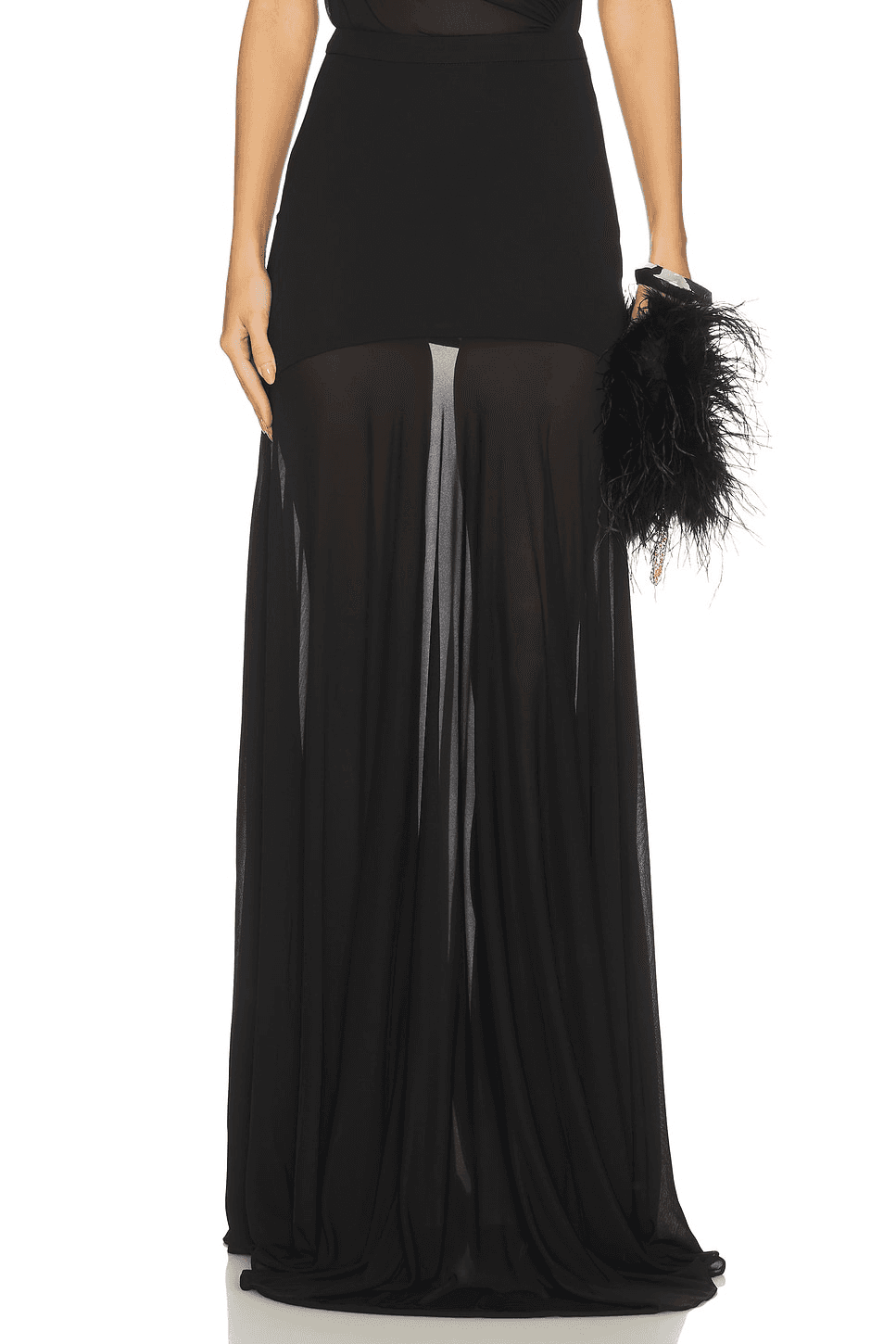 Long Godet Skirt - Image 1