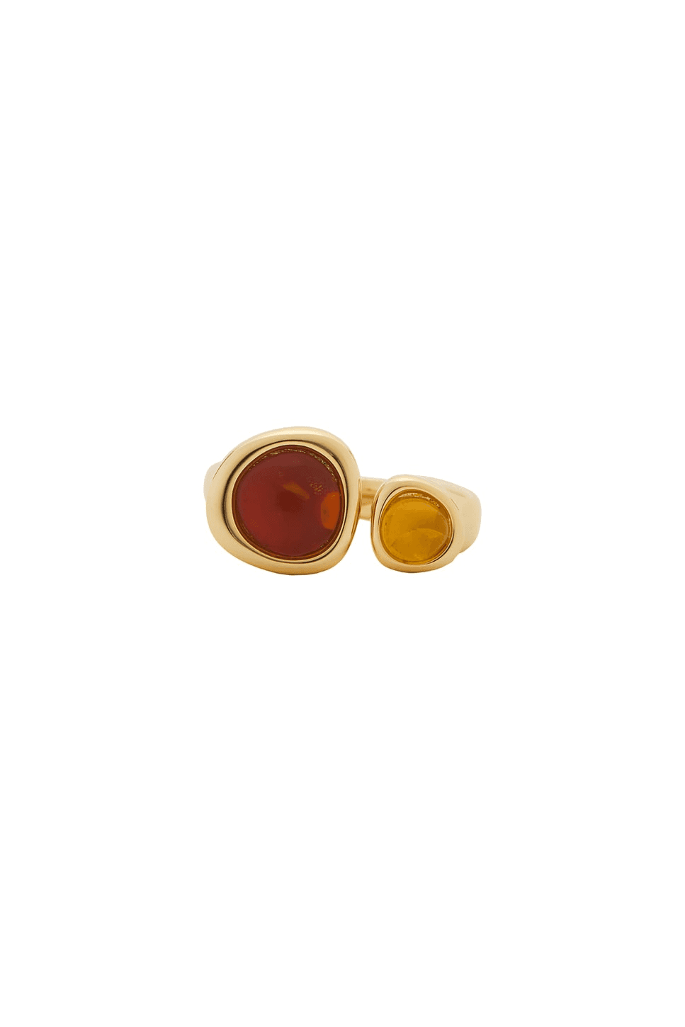 The Honey Resin Stud Ring - Image 1