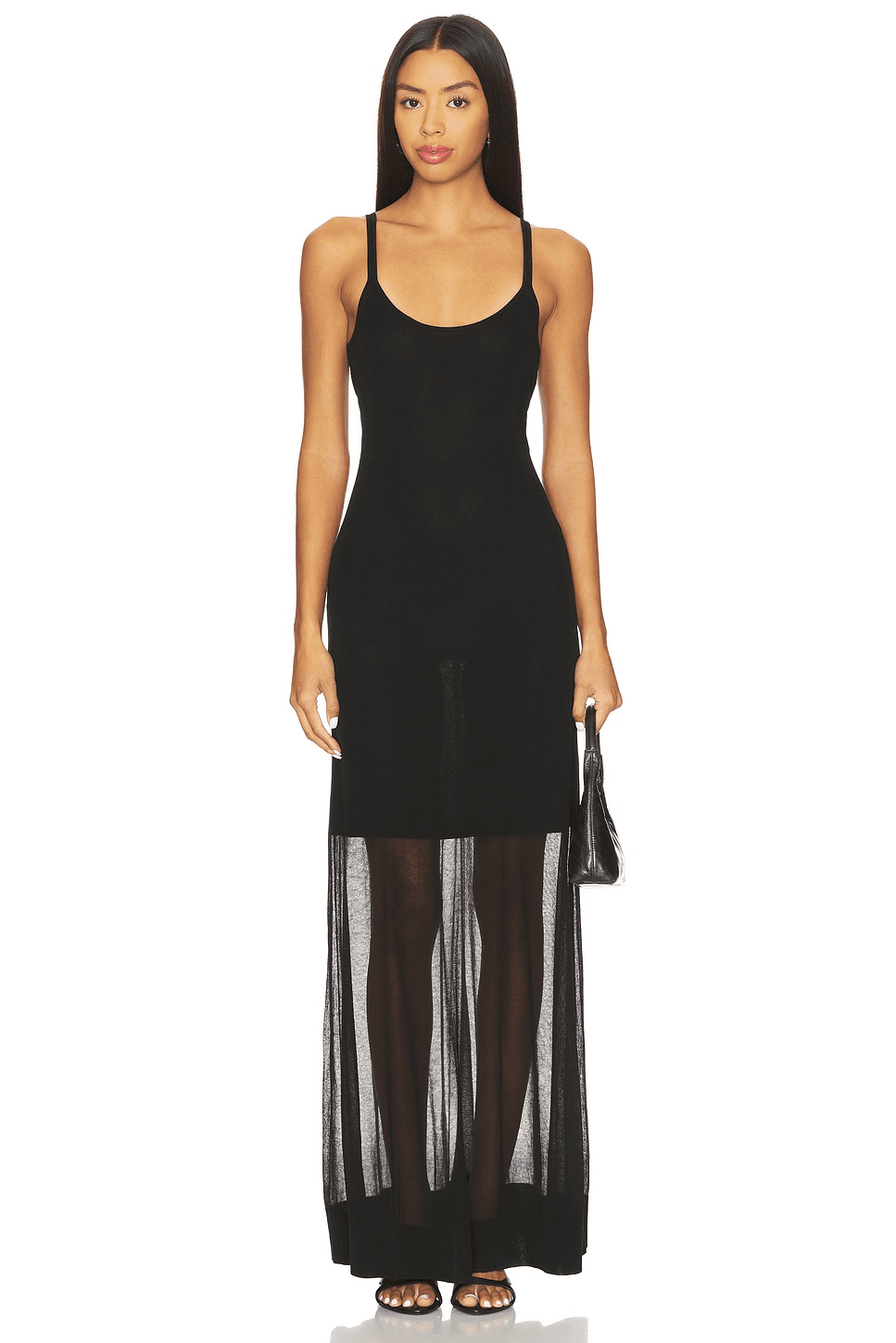 Sheer Knit Dress - Image 1