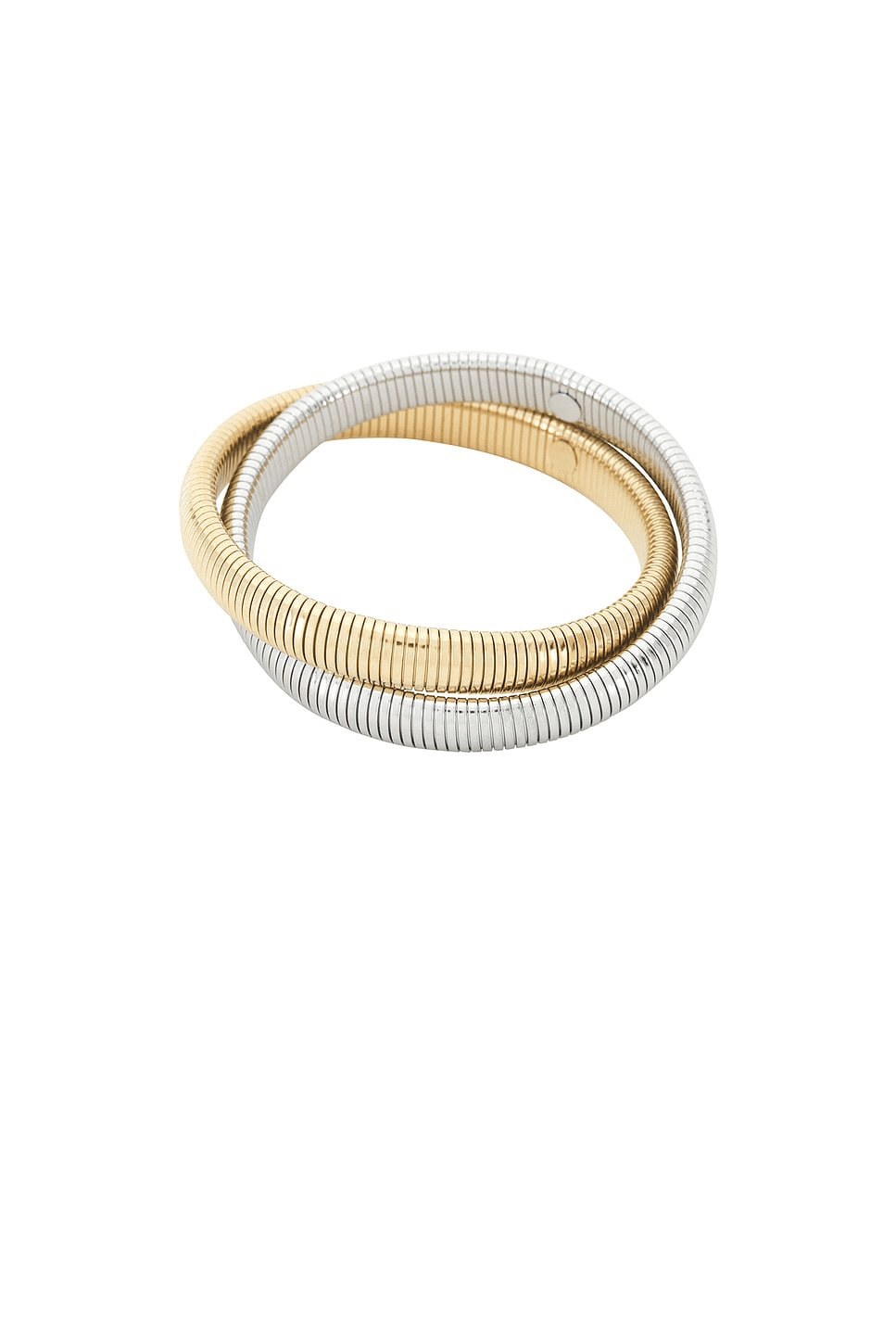 The Two Tone Flex Snake Chain Bracelet - Image 1