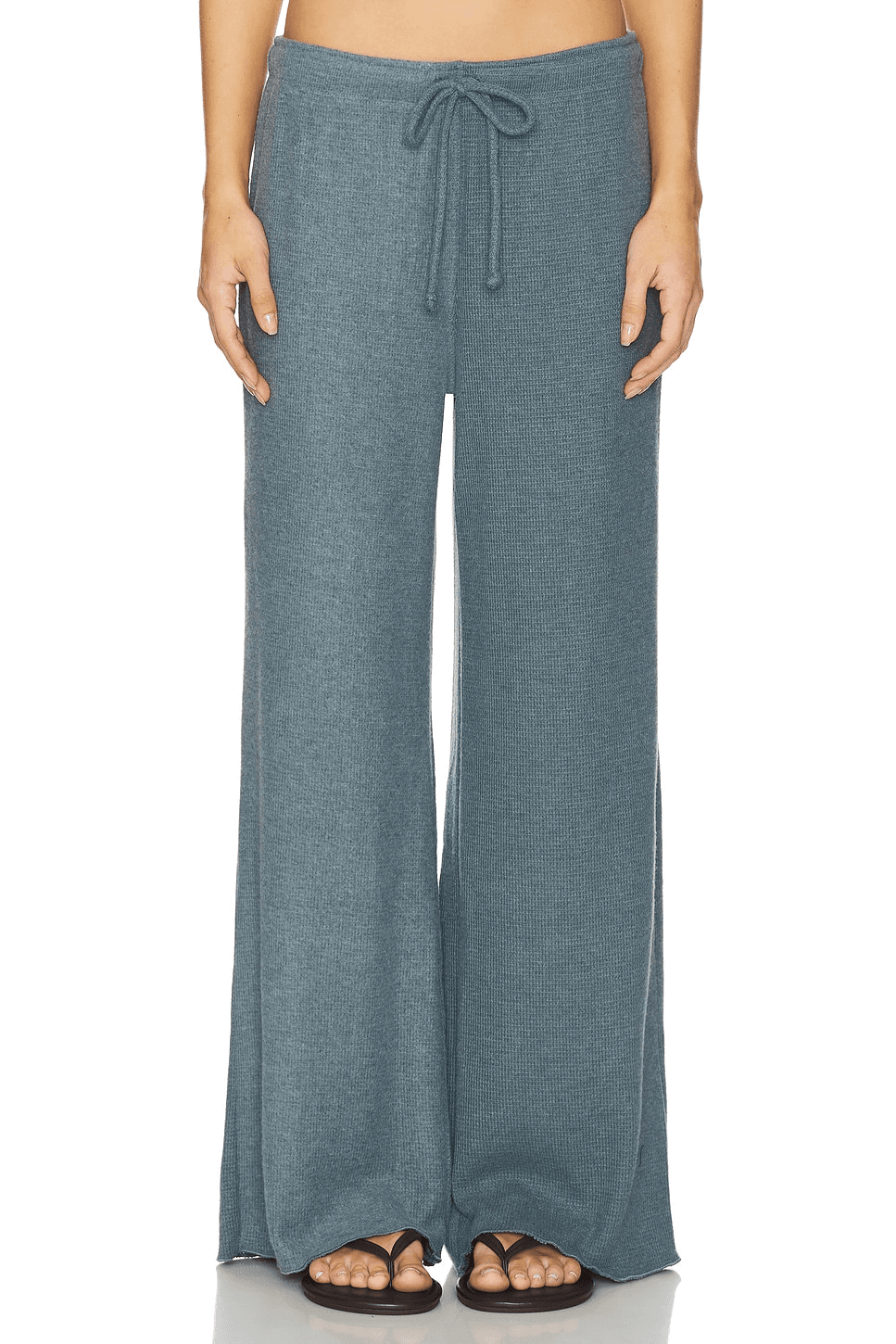 Maddie Waffle Drawstring Pant - Image 1