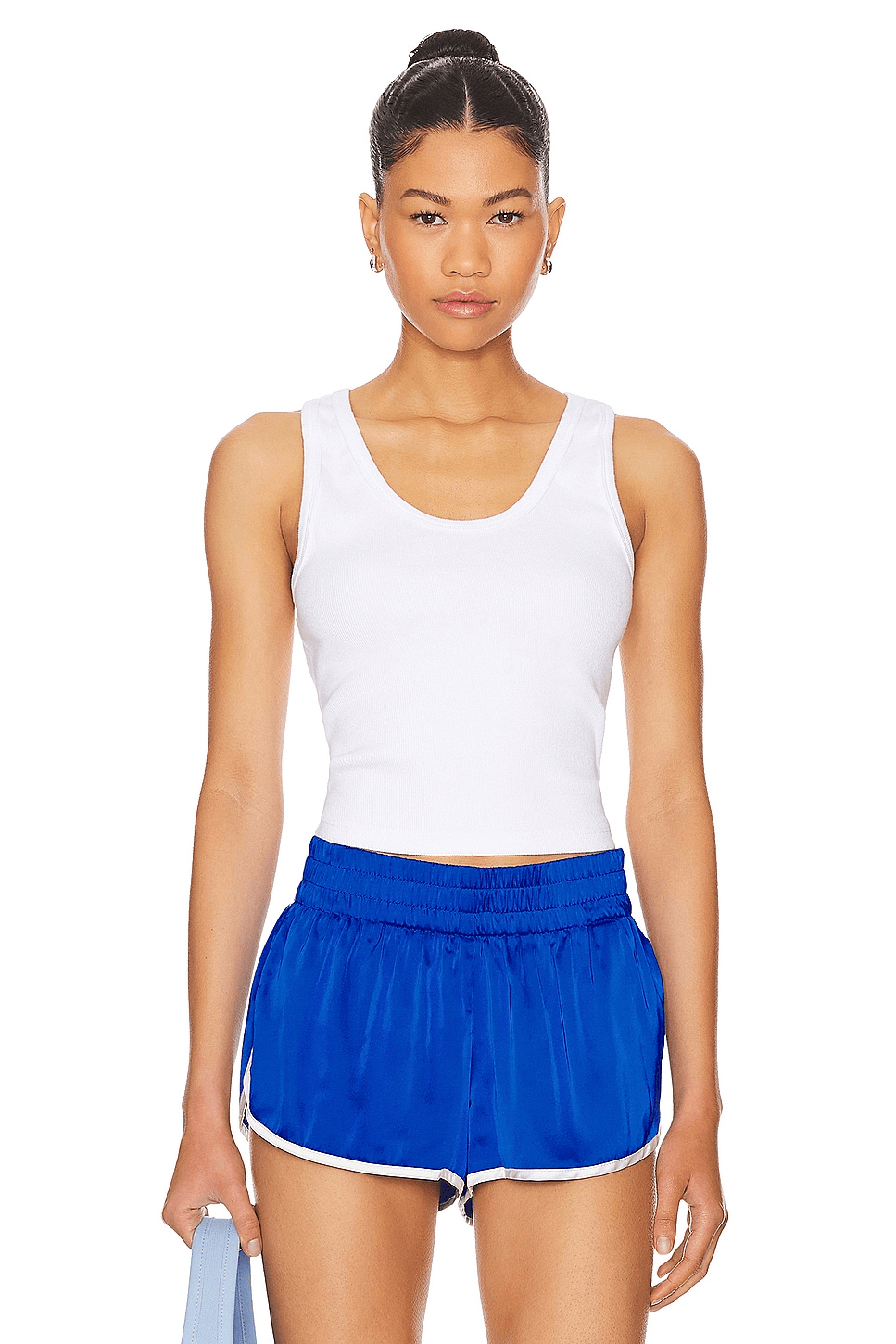 Structured Rib Bra Friendly Tank - Image 1