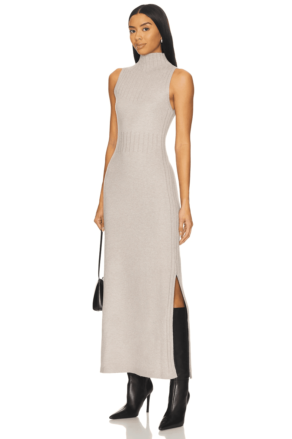 Aurora Funnel Neck Maxi Dress - Image 1