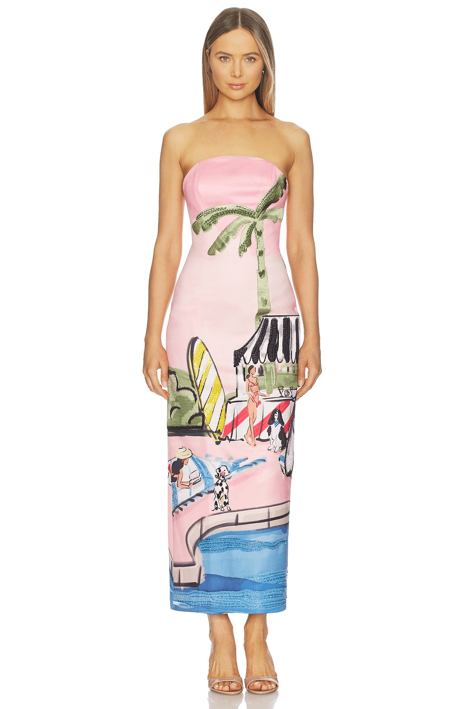 Ava Bustier Maxi Dress - Image 1