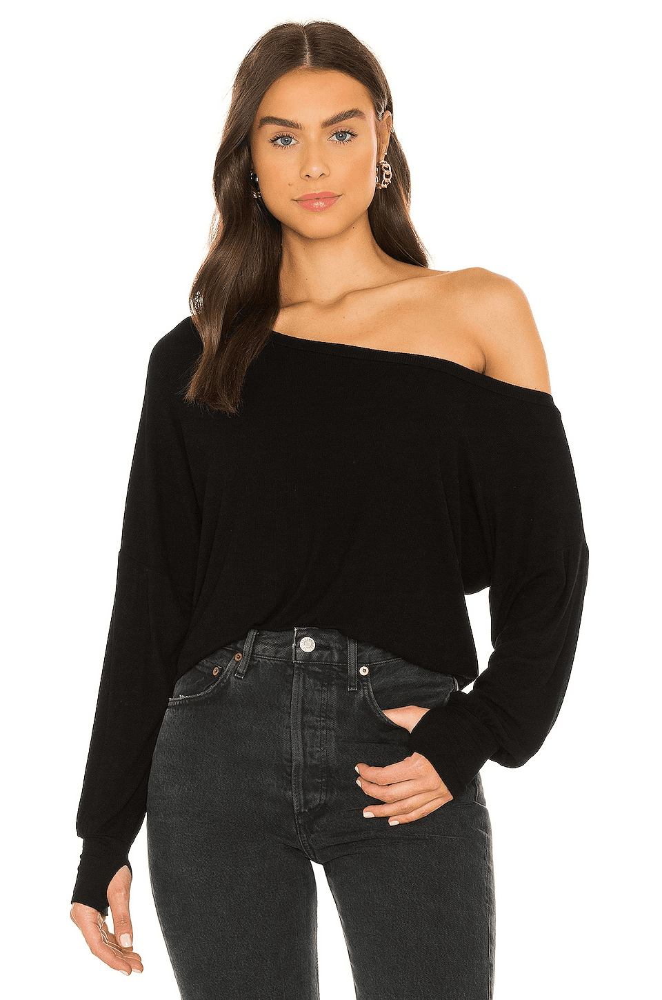 Kristopher Open Shoulder Top - Image 1