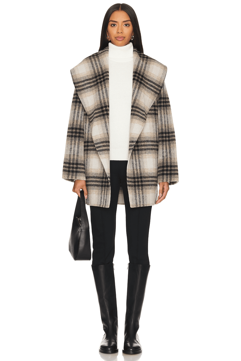 Finley Plaid Coat - Image 1