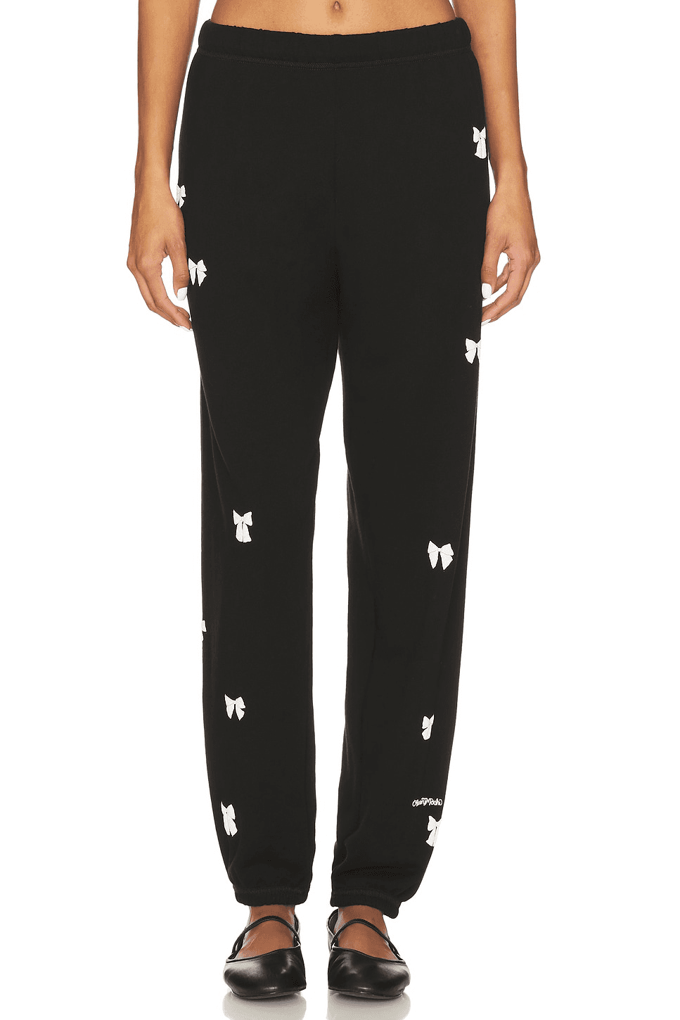 Puff Bow Sweatpants - Image 1