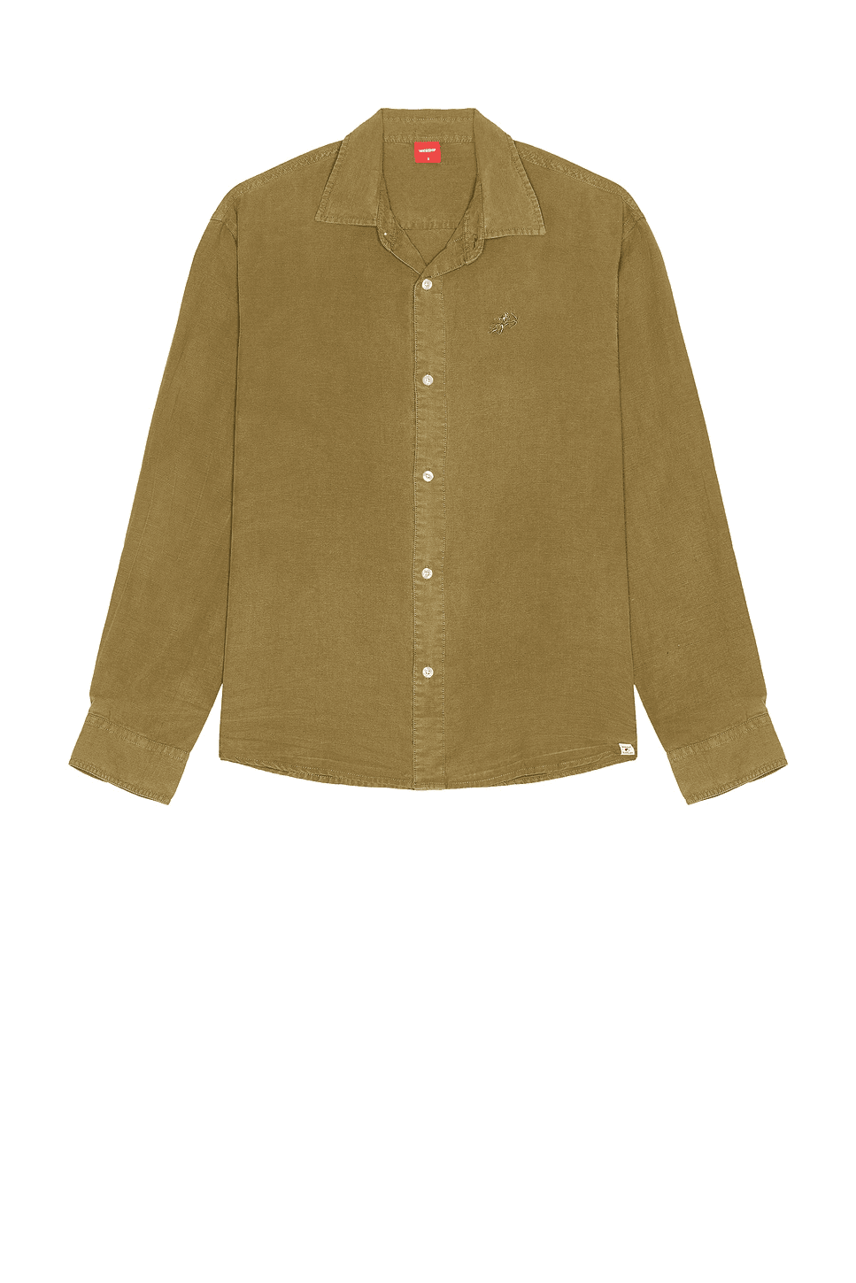 Linen Long Sleeve Shirt - Image 1