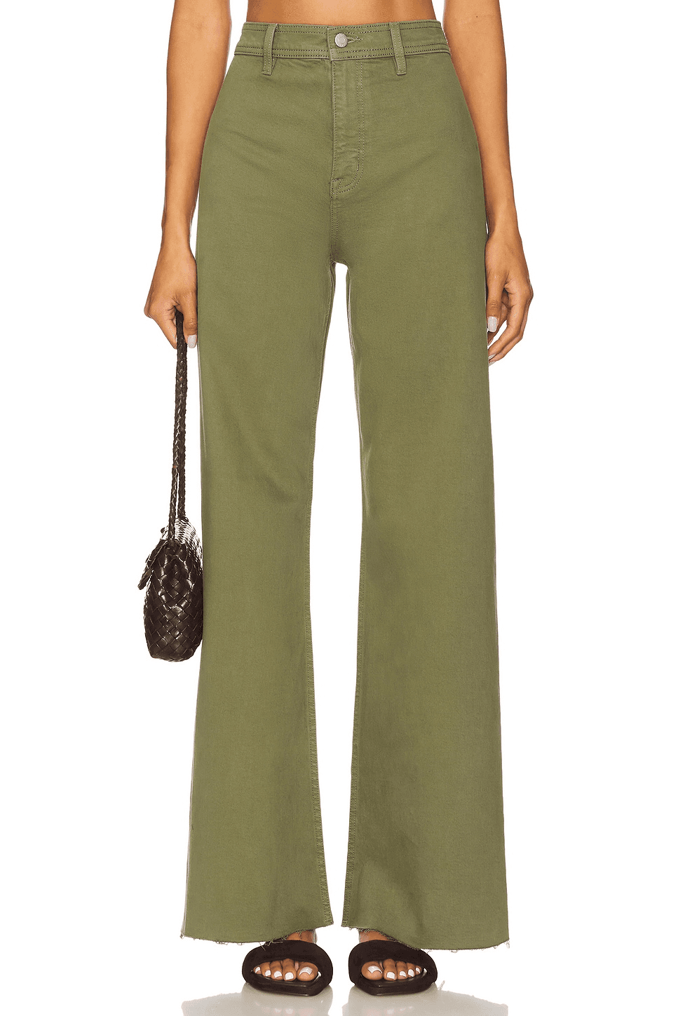Penny High Rise Crop Wide Leg - Image 1