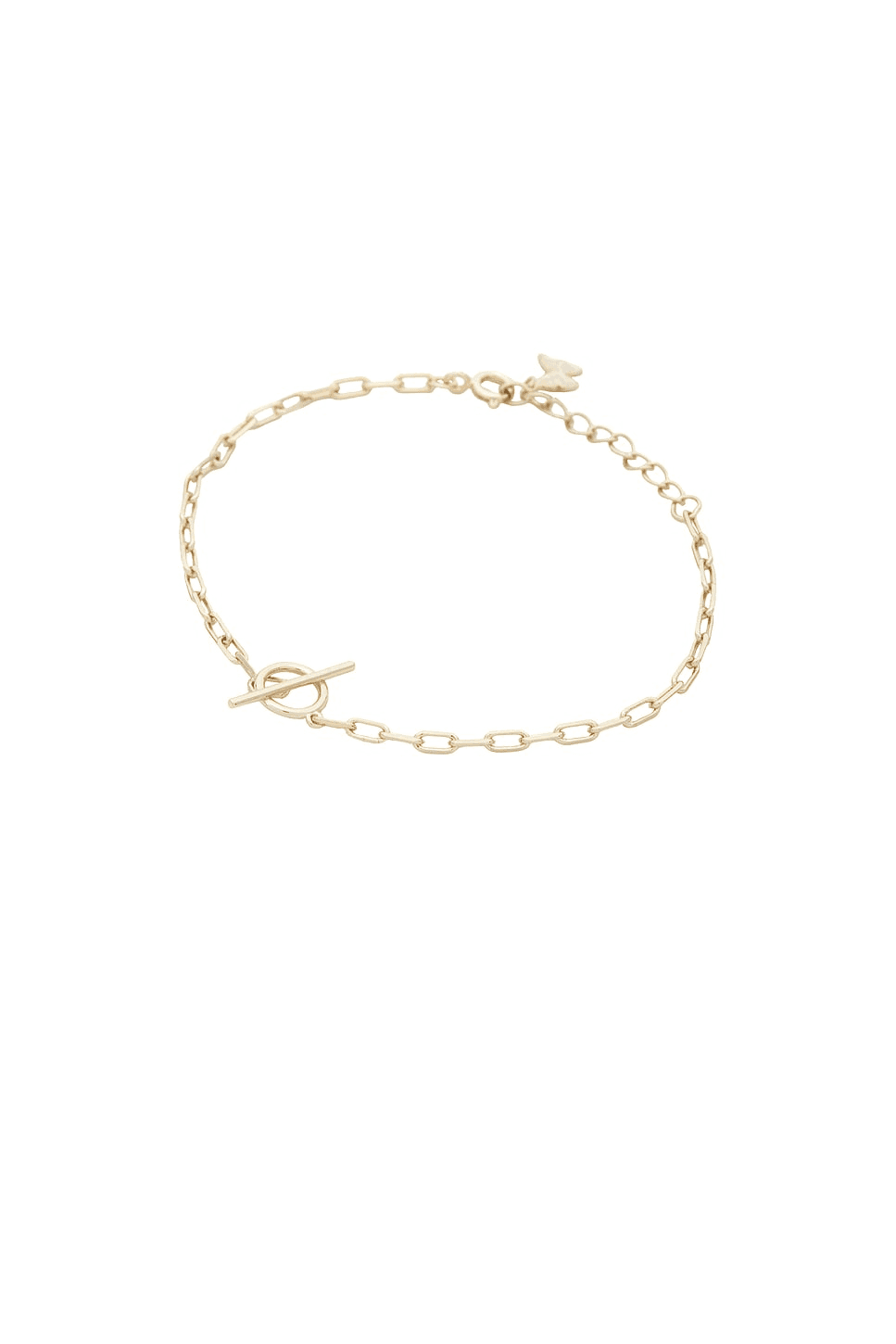 Textured Toggle Chain Bracelet - Image 1