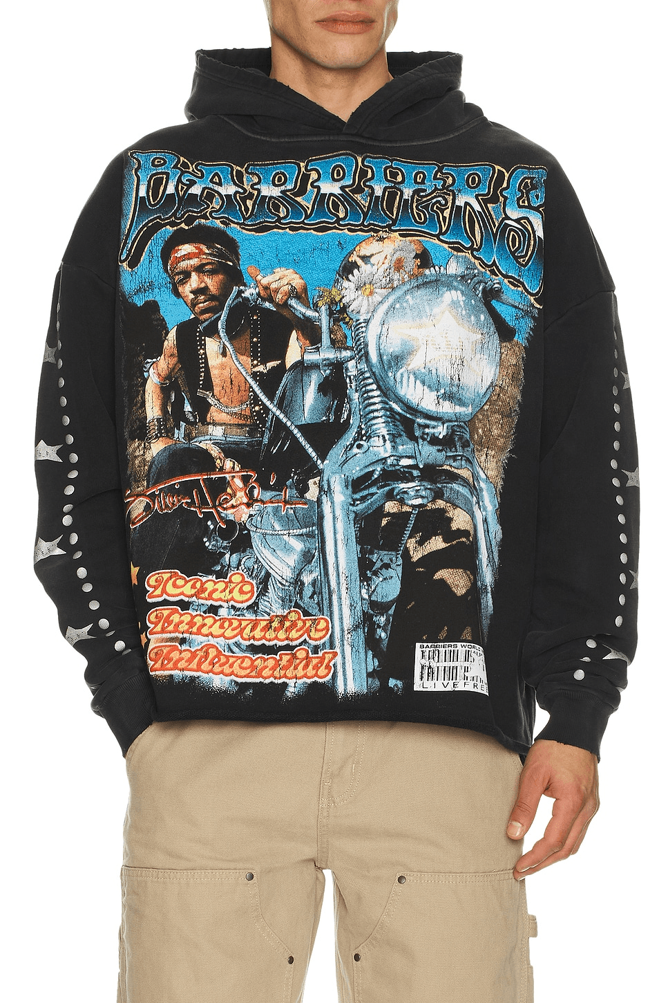 x Jimi Hendrix Buster Hoodie - Image 1