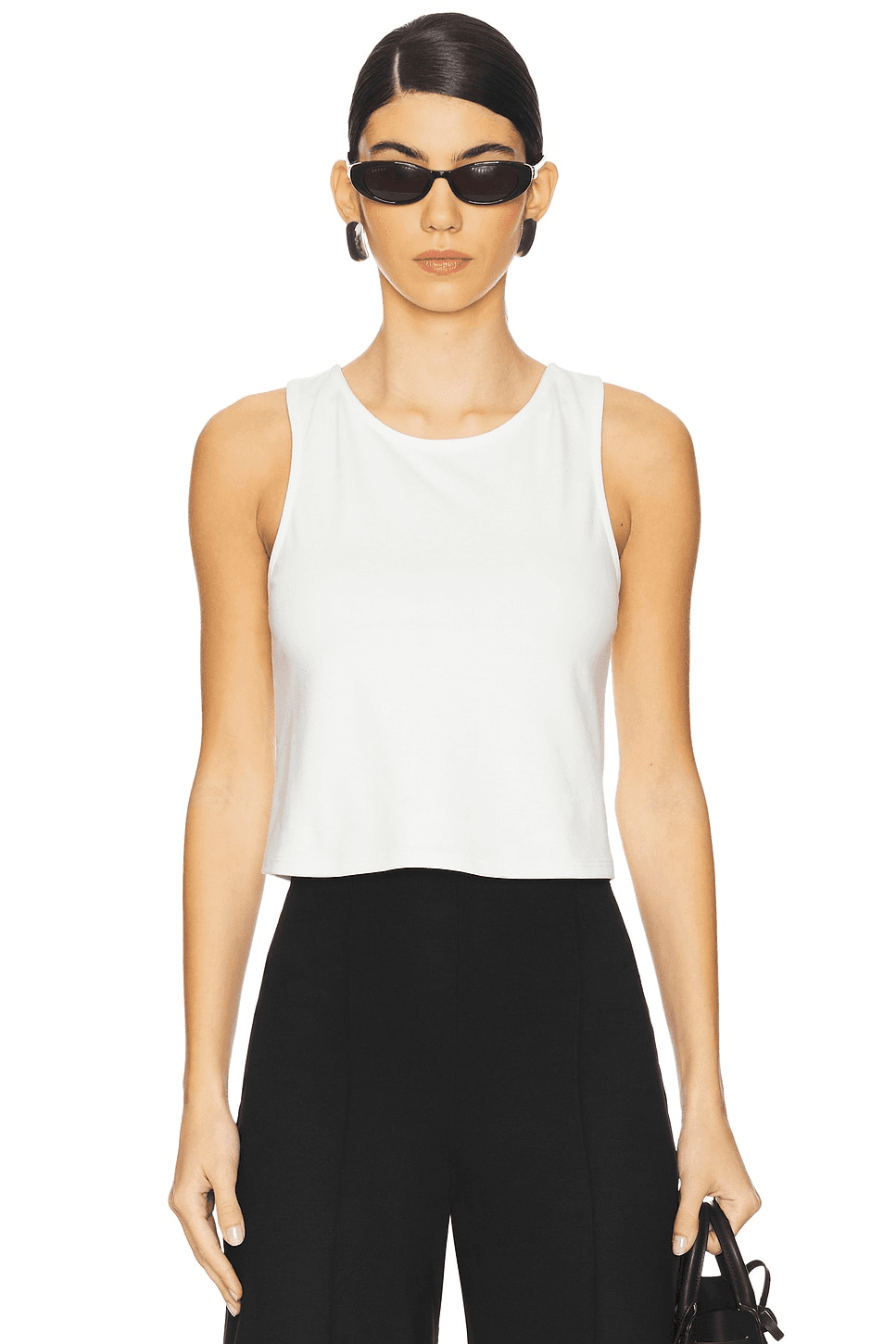 Ponte Knit Tank Top - Image 1