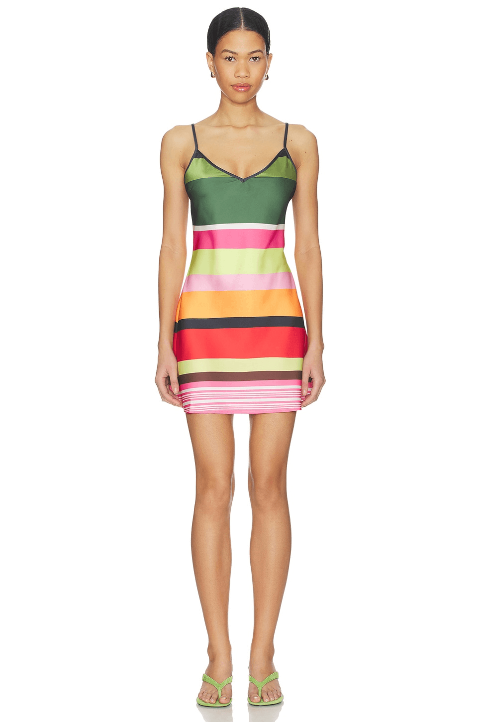 Bias Mini Dress - Image 1