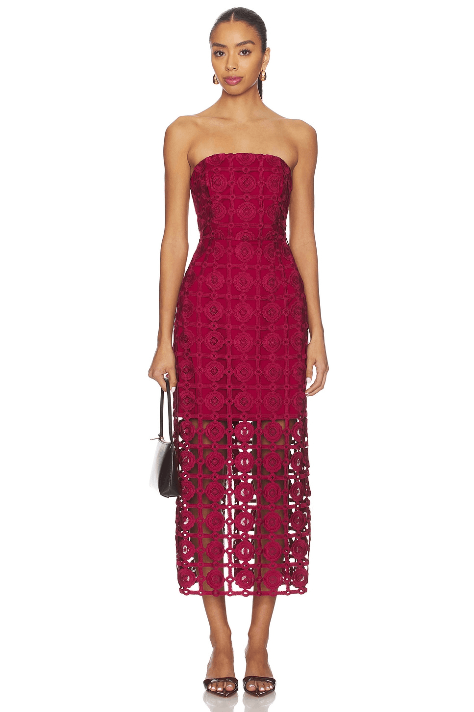 Katie Tile Lace Dress - Image 1