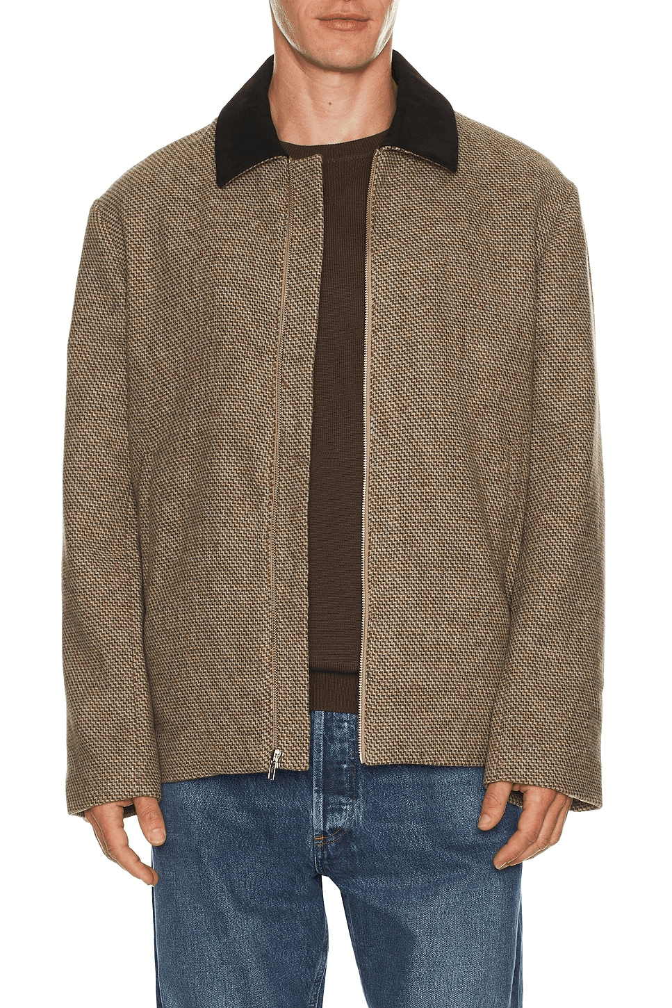 Wool Combo Coat - Image 1