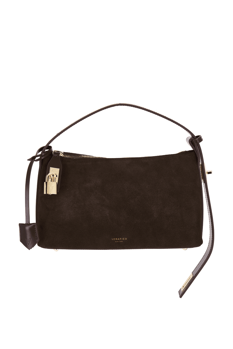 Suede Hobo Bag - Image 1