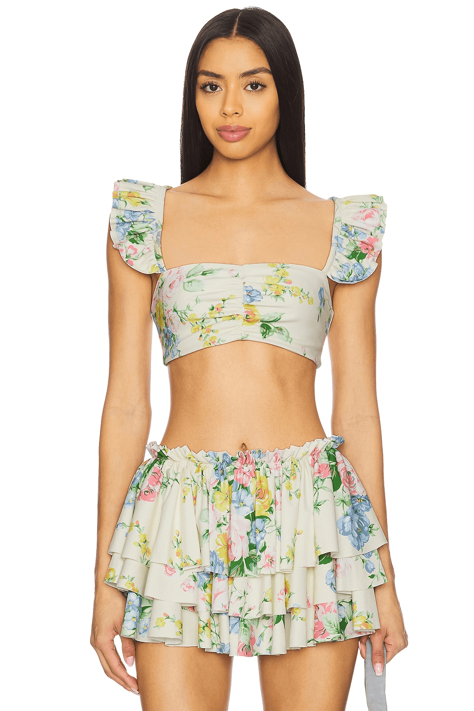 The Ruffle Bikini Top - Image 1