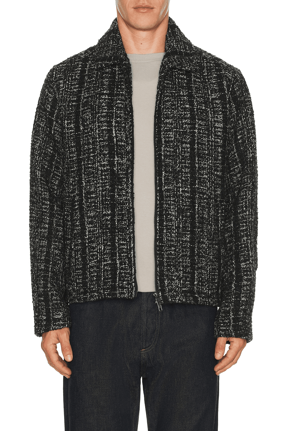 Ingelo Zip Wool Boxy Jacket - Image 1