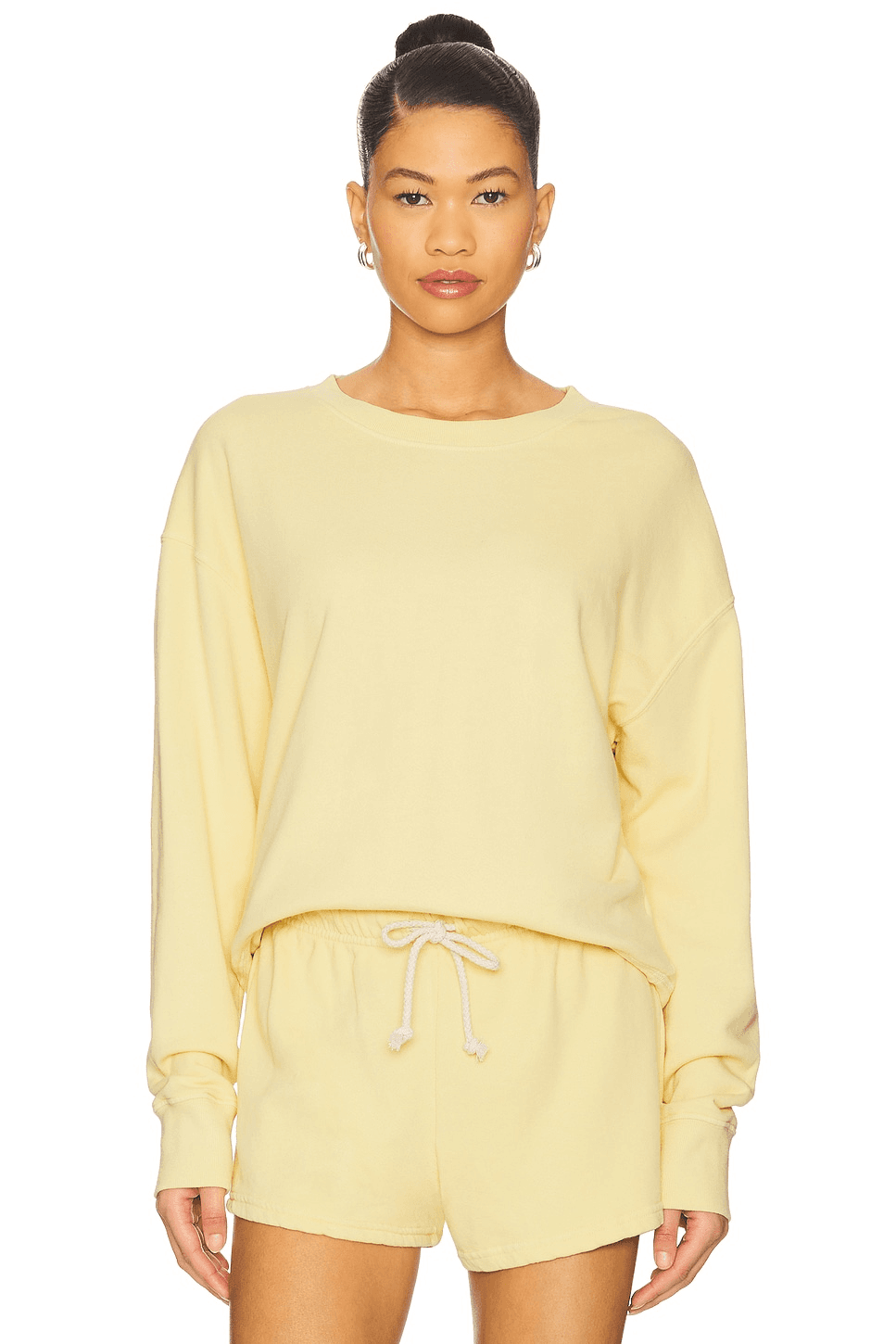 French Terry Pullover Sweatshirt - Image 1