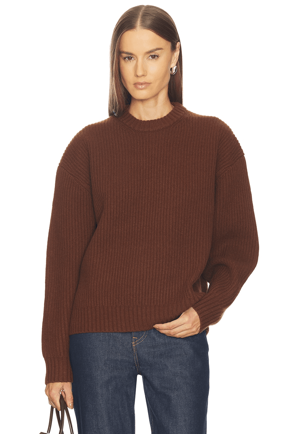 Madisyn Classic Knit Crewneck - Image 1