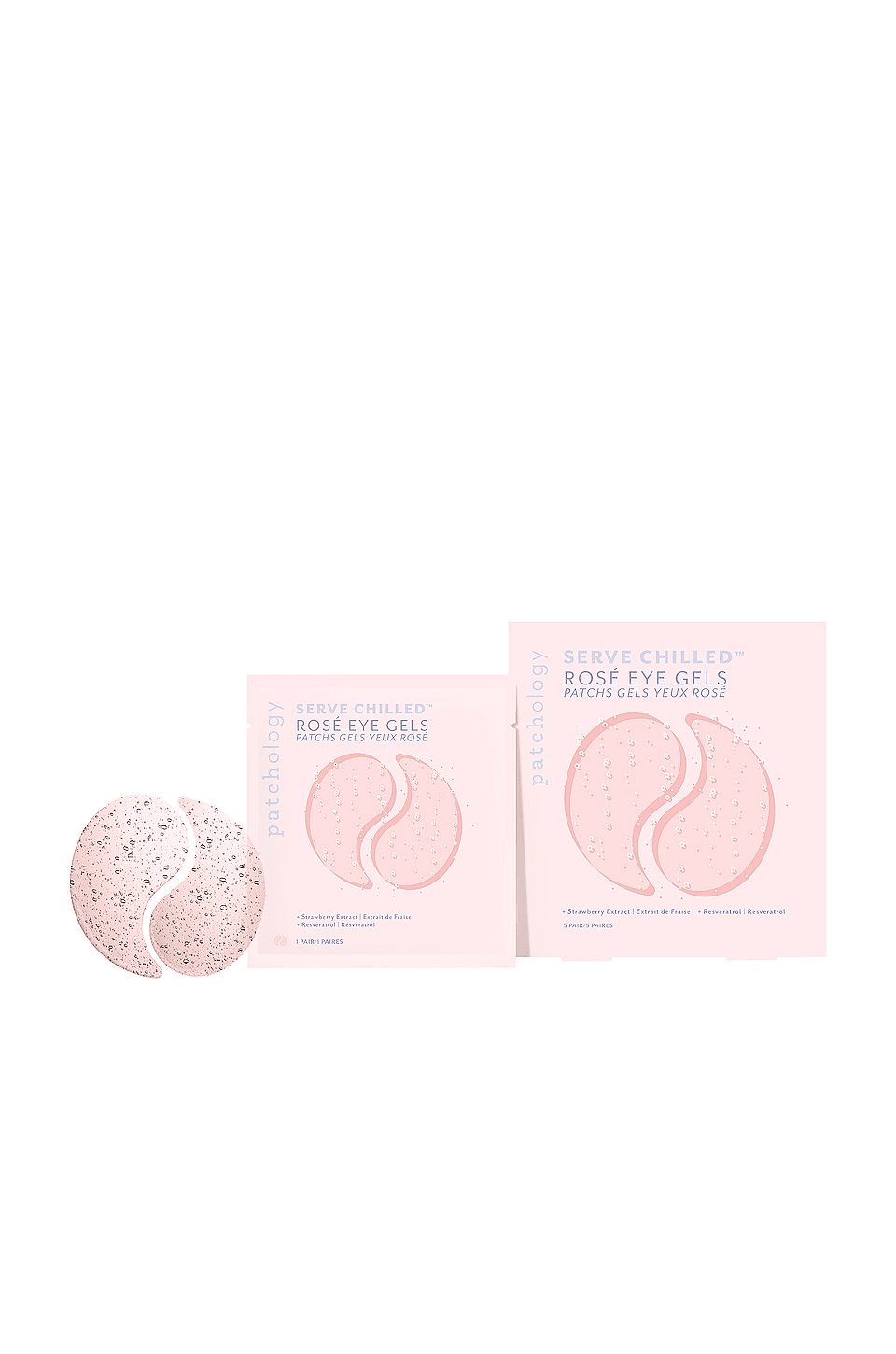 Serve Chilled Rose Eye Gels 5 Pack - Image 1