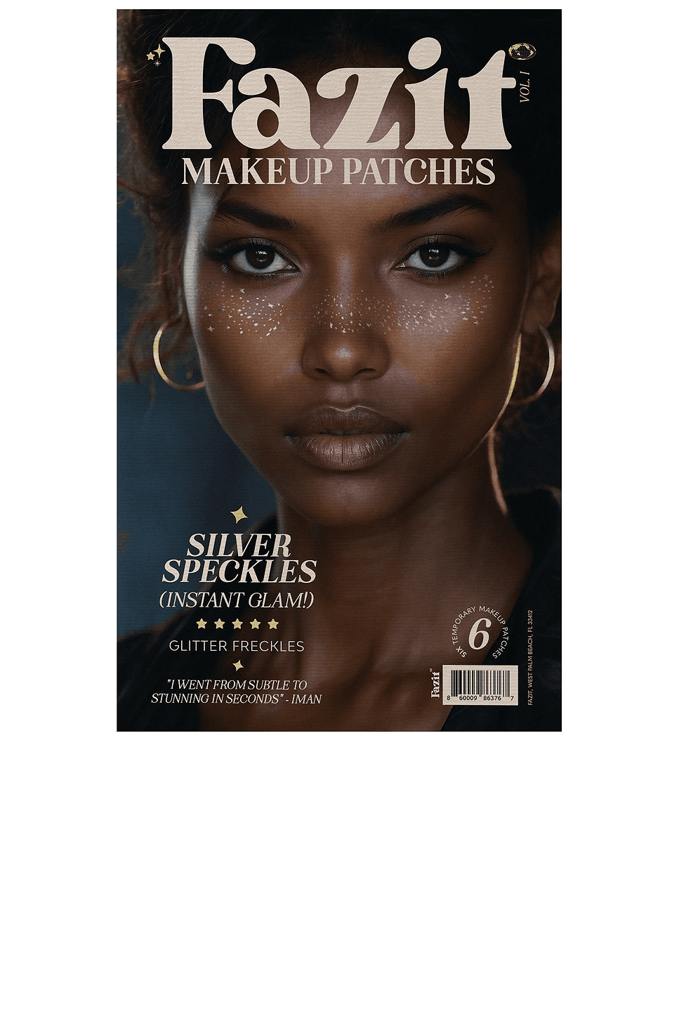 Glitter Freckle Makeup Patches - Image 1