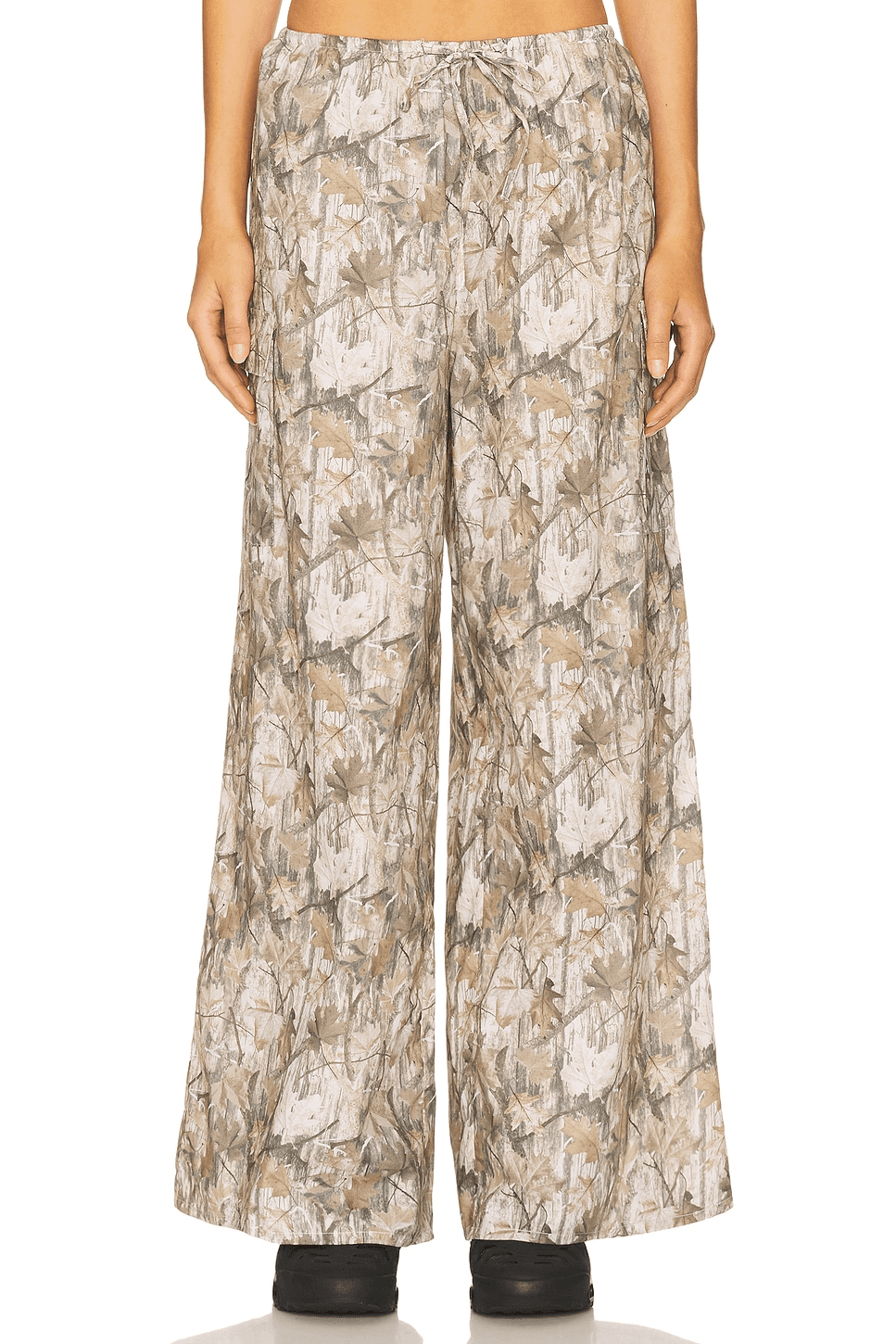 Cargo Drawstring Wide Leg Pant - Image 1